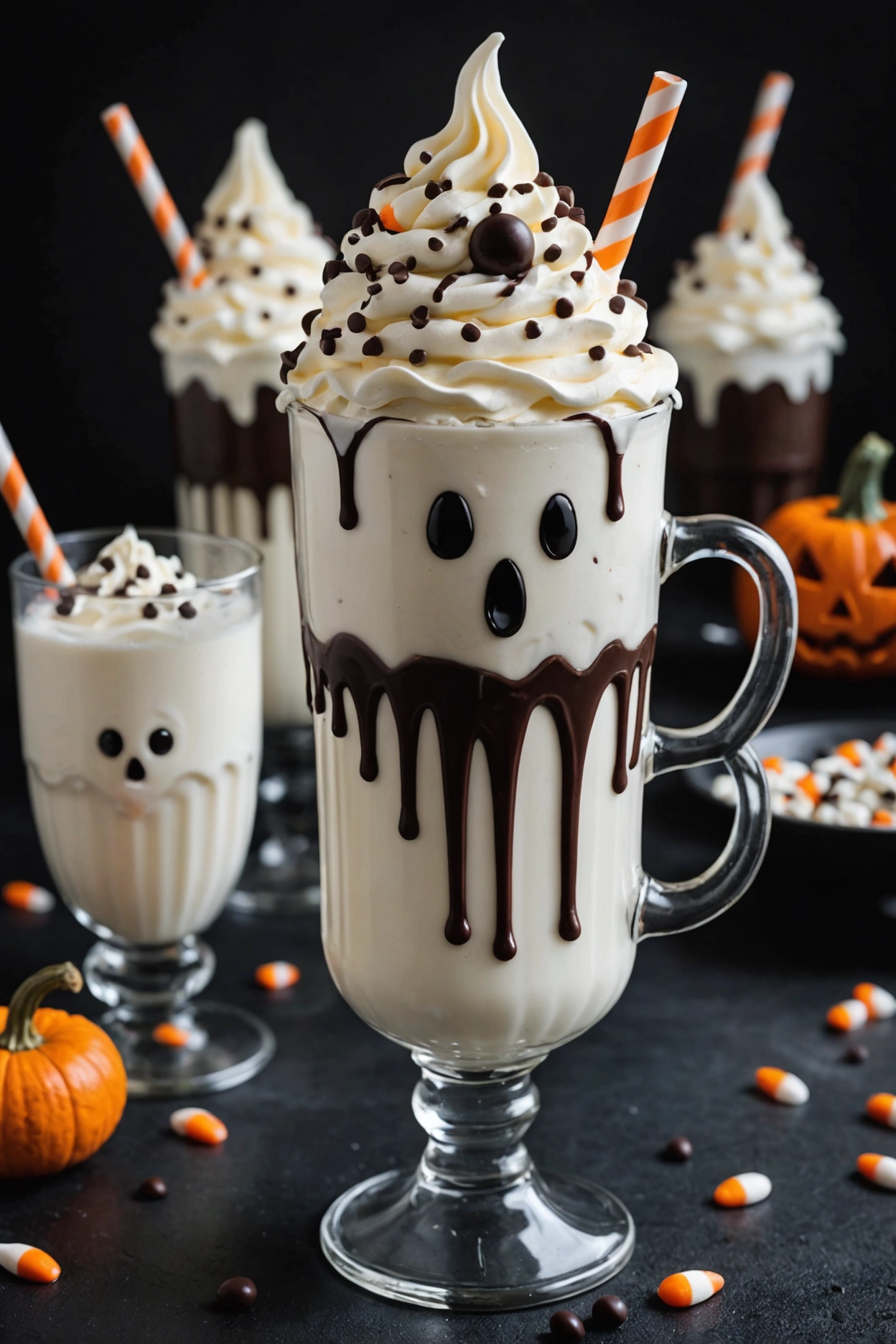 3. Ghostly Vanilla Milkshake