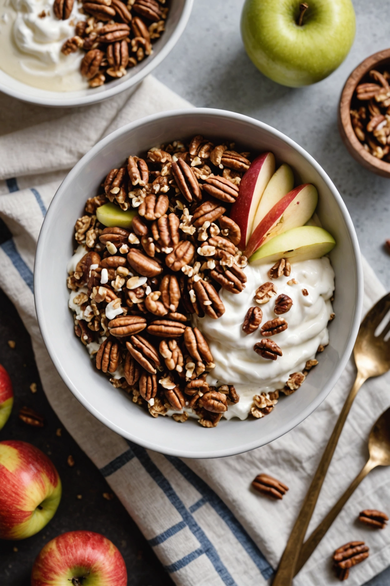 3. Maple Pecan Yogurt Bowl