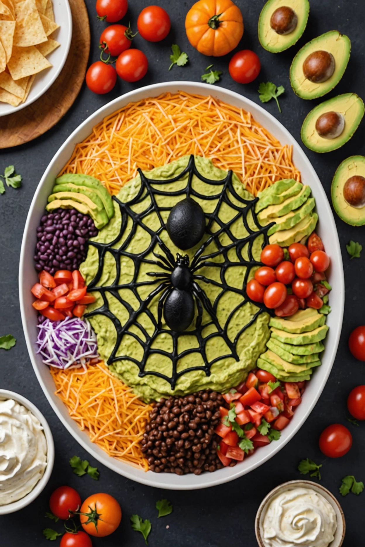 3. Spider Web Dip