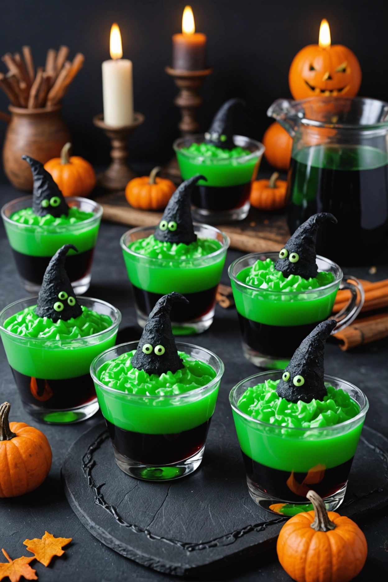 3. Witch's Brew Jello Shots