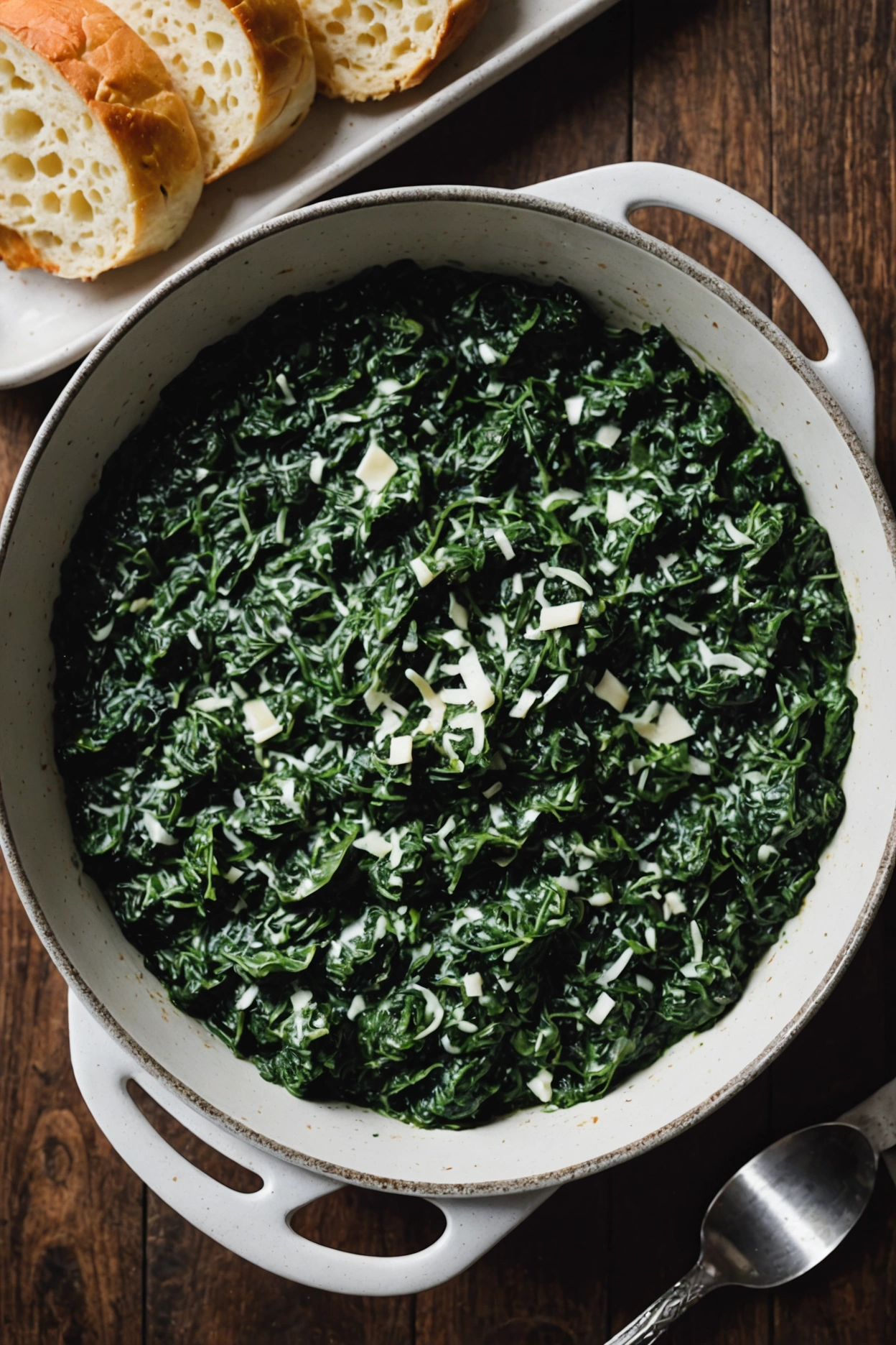 4. Creamed Spinach