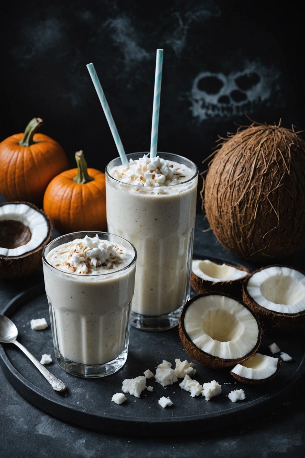 4. Ghostly Coconut Smoothie