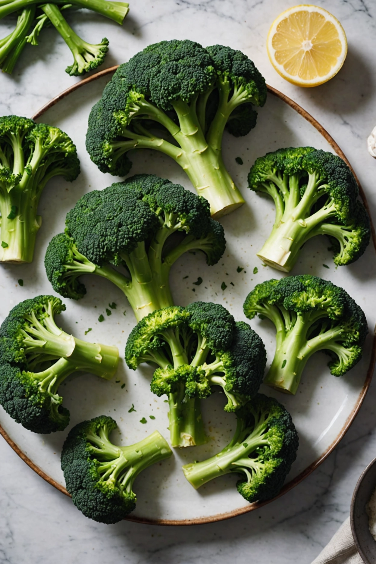 4. Steamed Broccoli