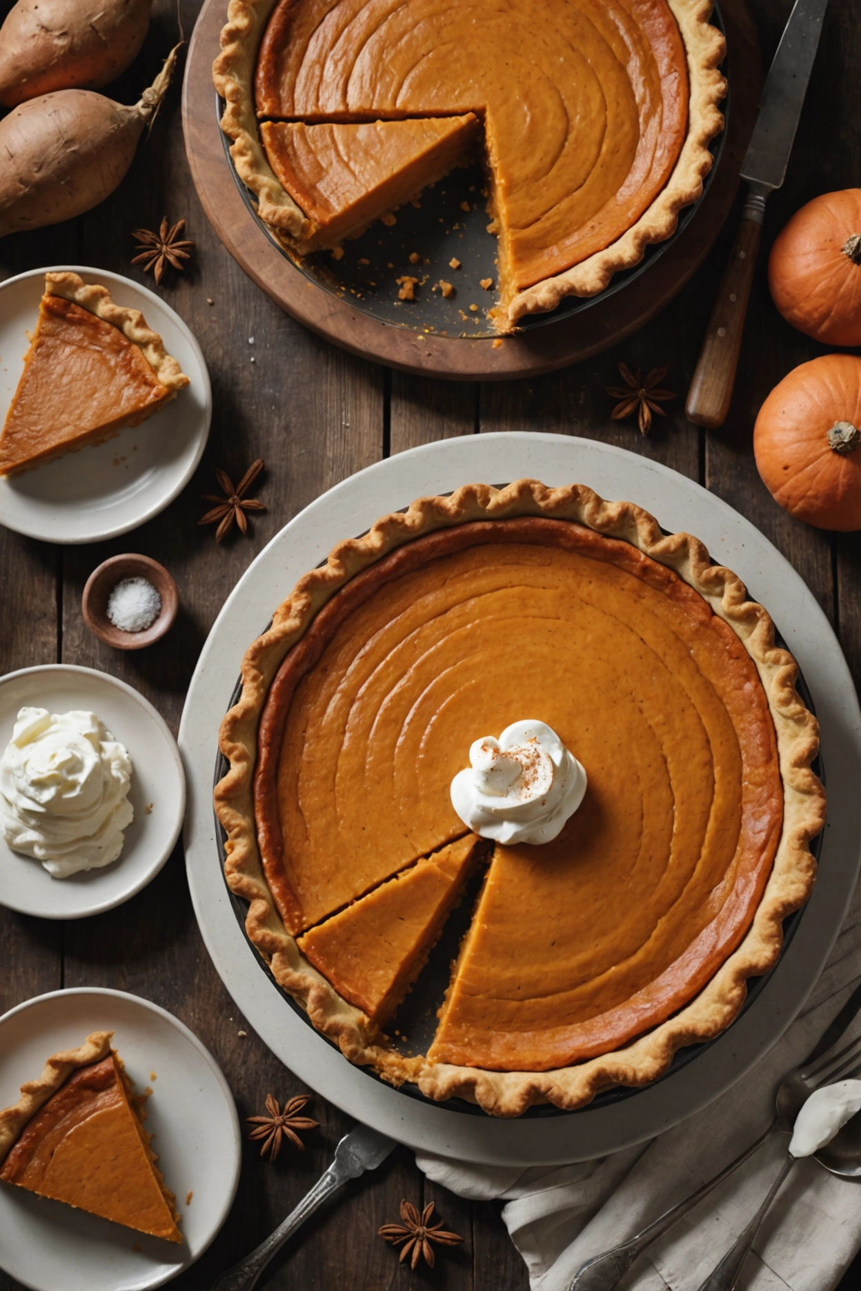 4. Sweet Potato Pie