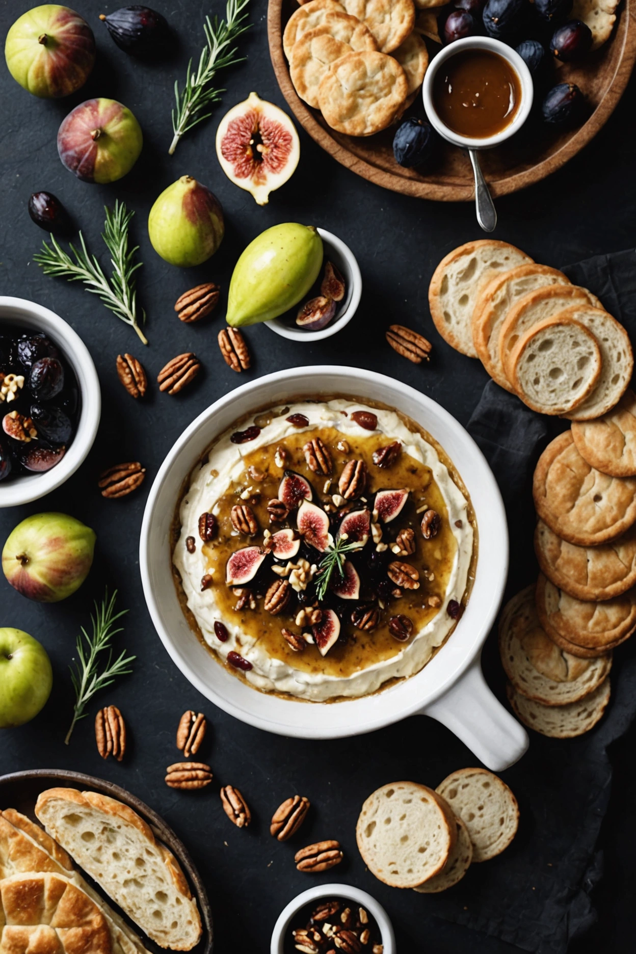 6. Baked Brie and Fig Dip