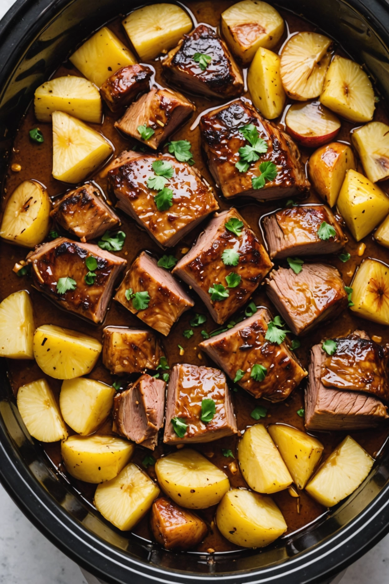 6. Crockpot Hawaiian Pork