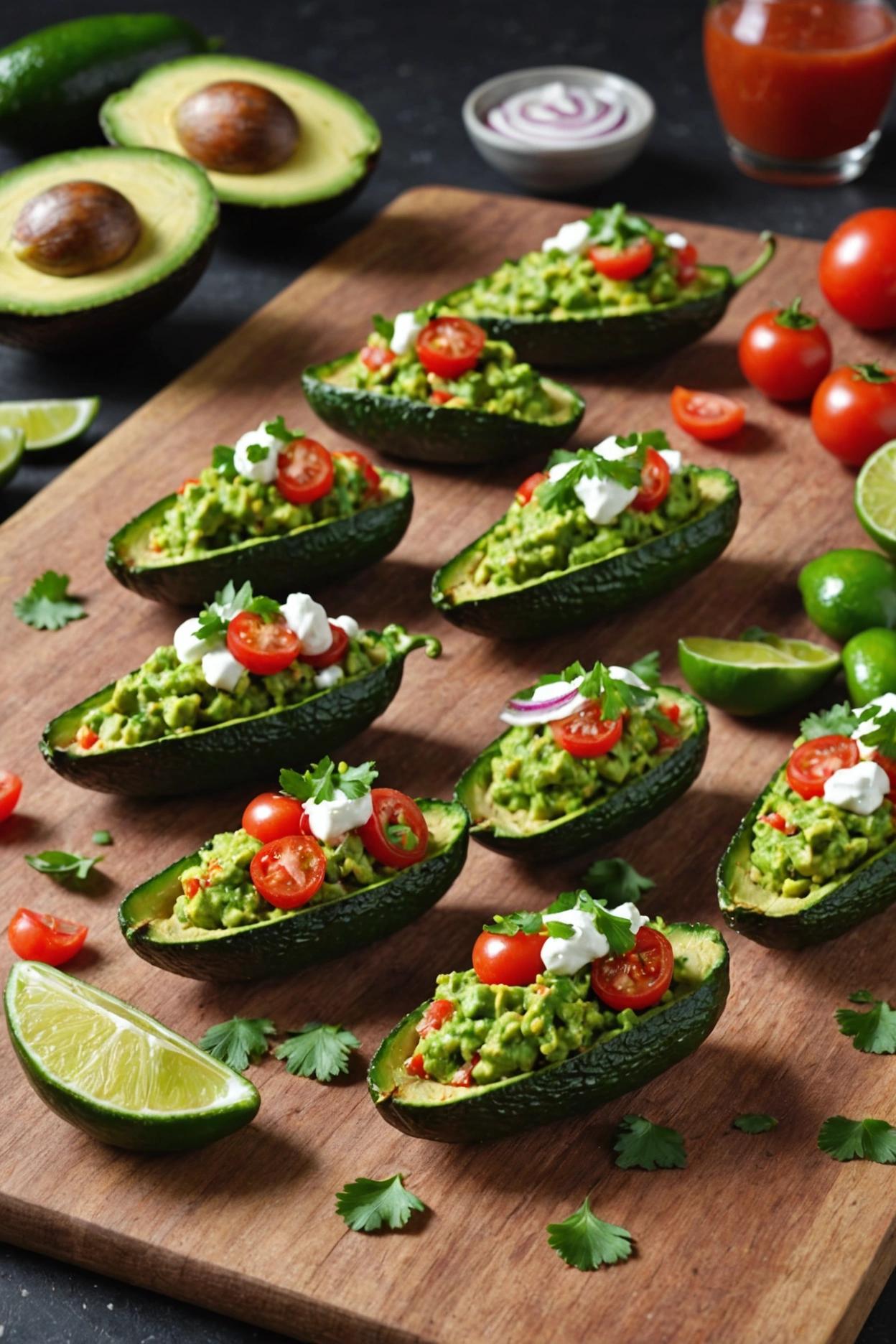 6. Guacamole-Stuffed Jalapeno Poppers