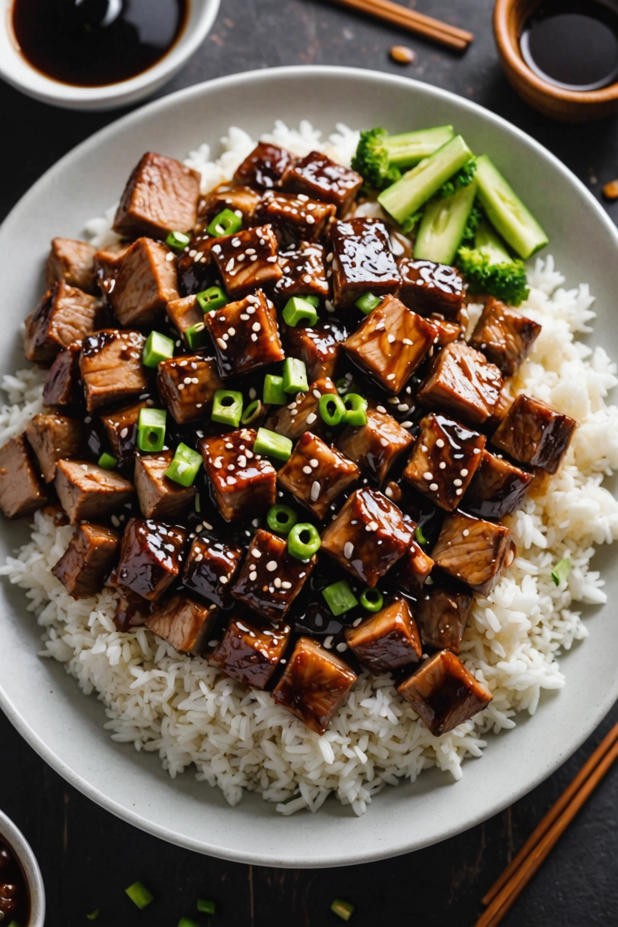 7. Crockpot Teriyaki Pork