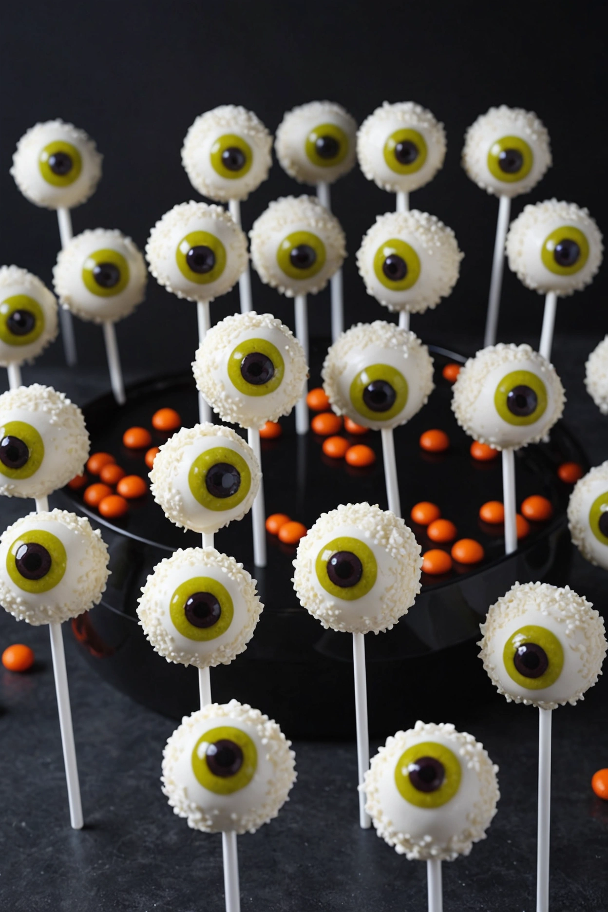 7. Eyeball Cake Pops