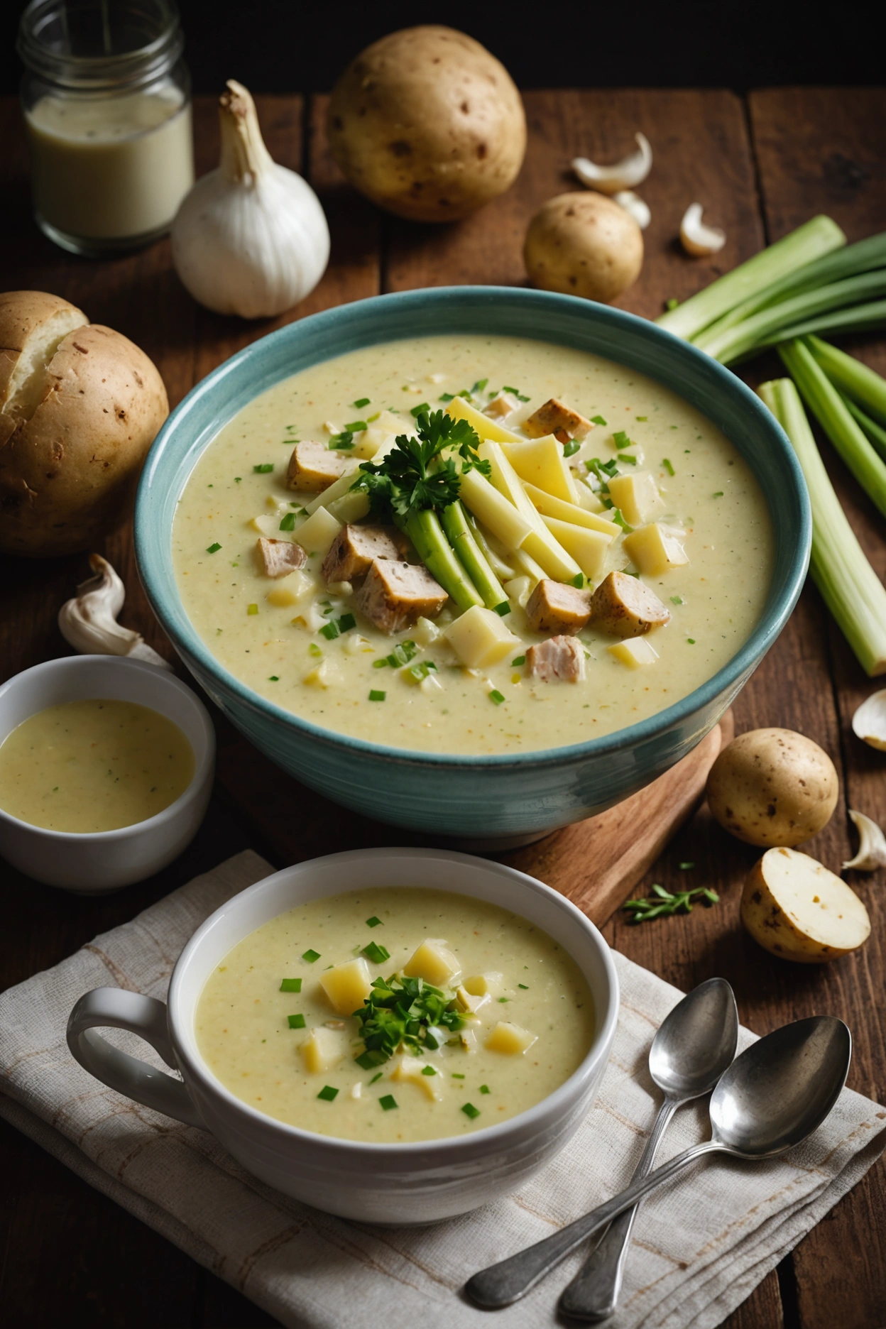 7. Potato and Leek Soup