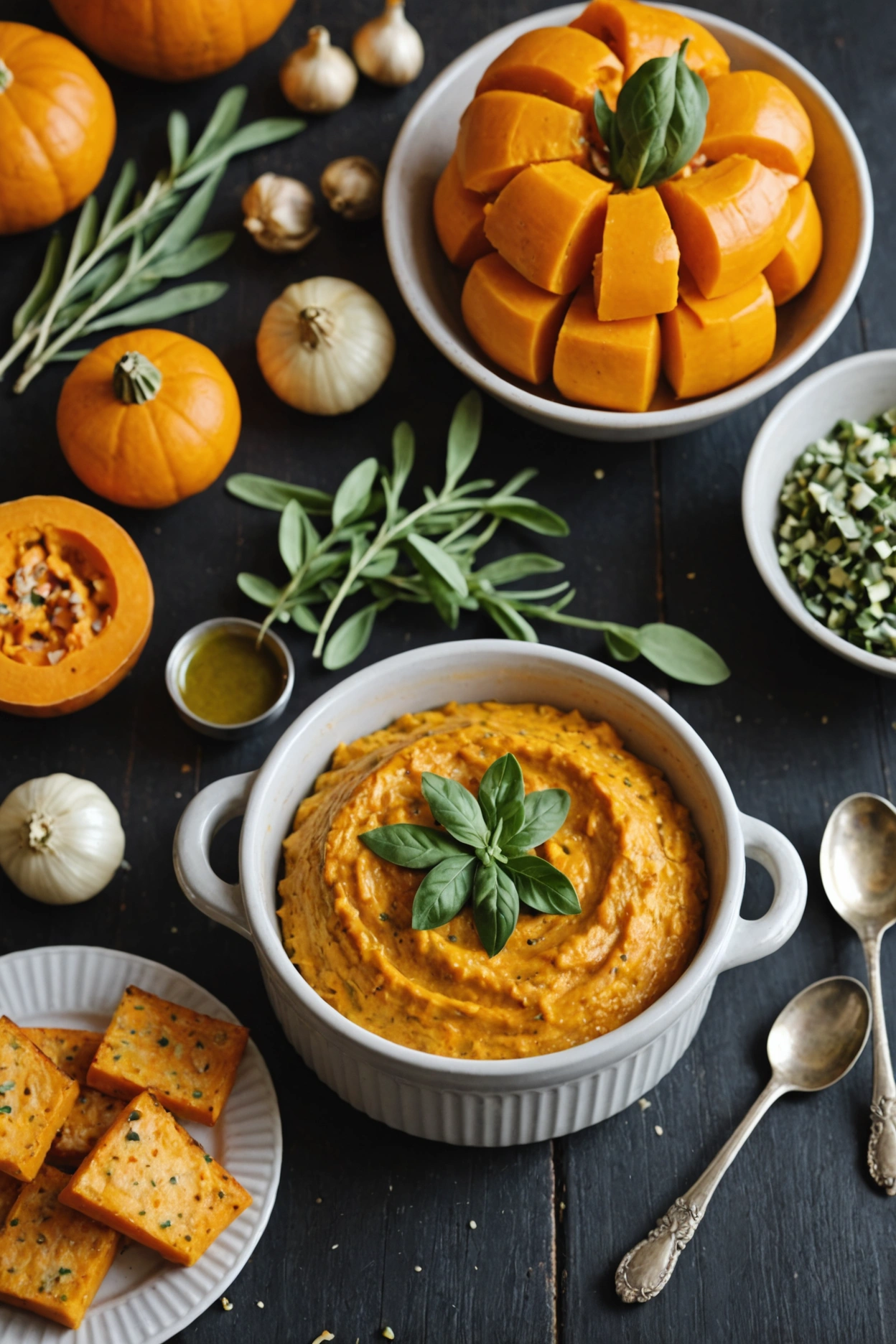 7. Sage and Butternut Squash Dip