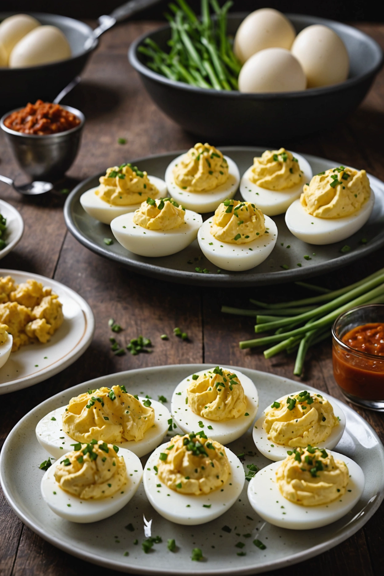 8. Deviled eggs