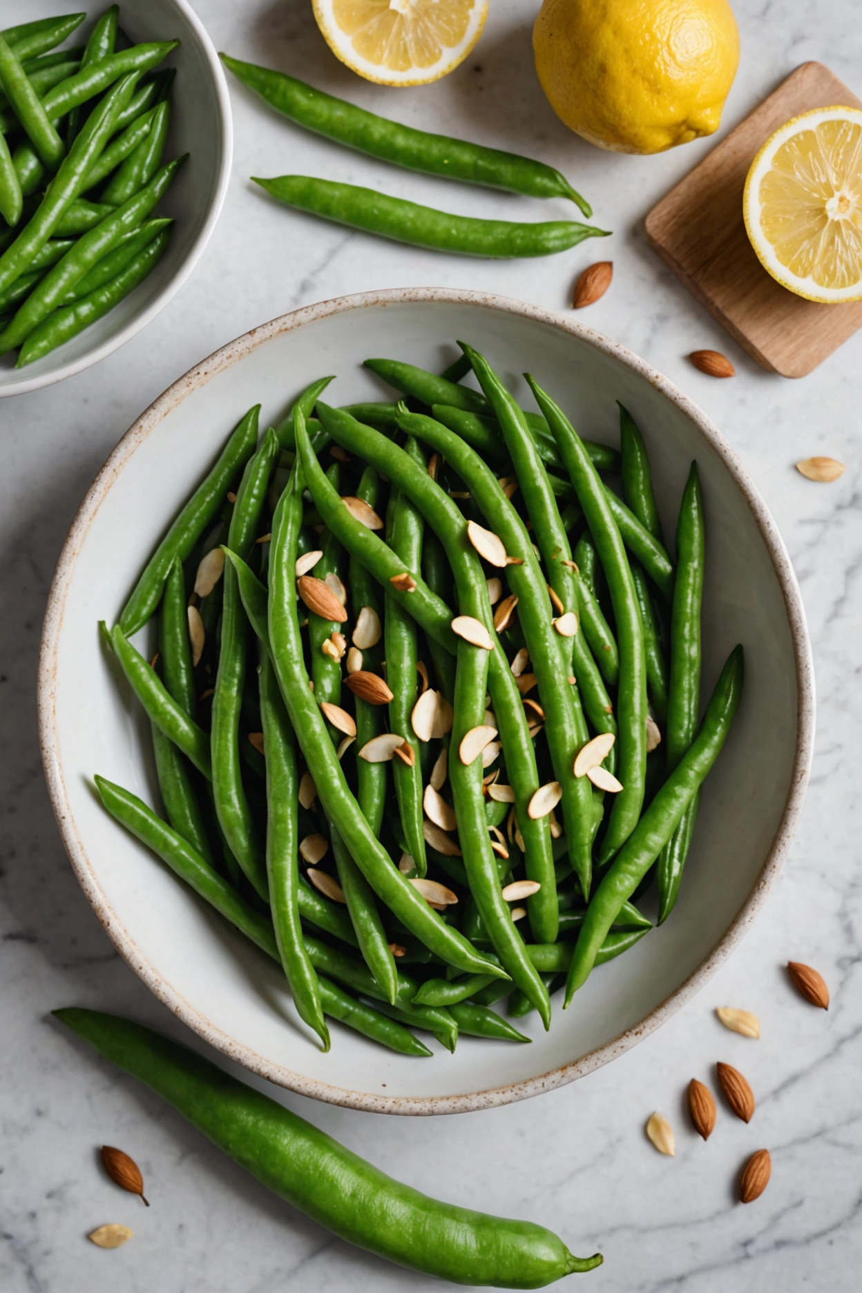 8. Green Bean Almondine