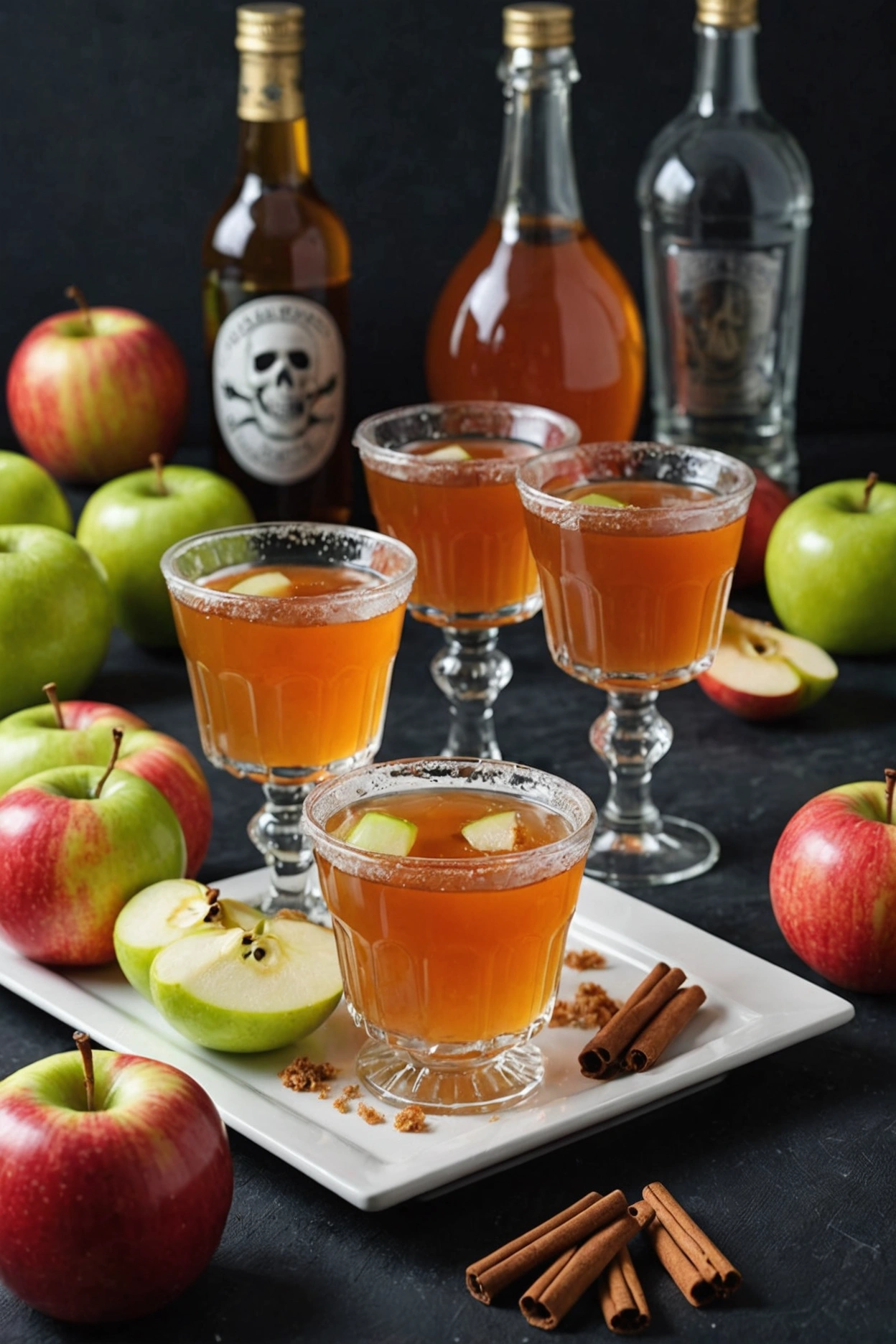 9. Apple Cider Jello Shots