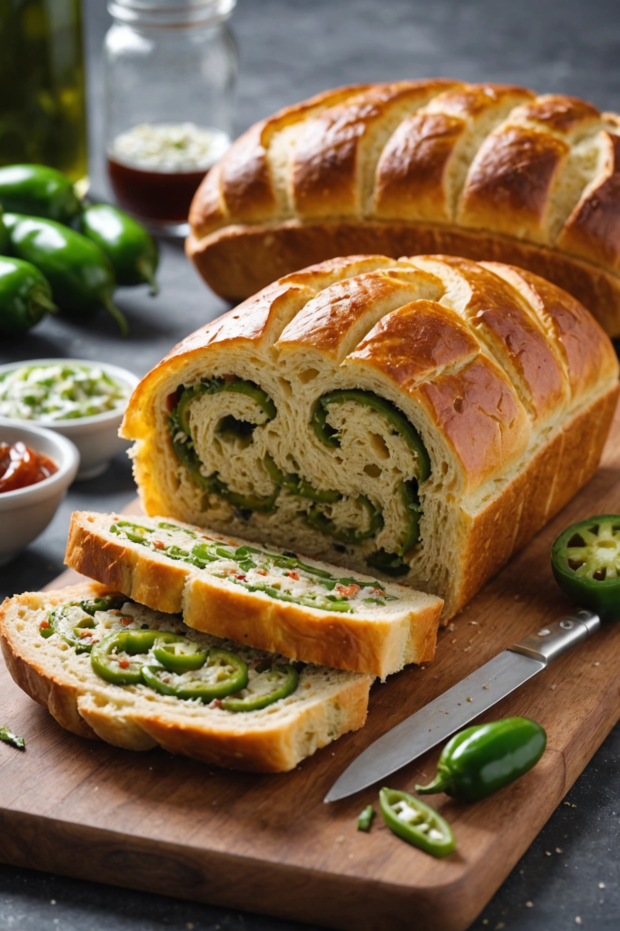 9. Jalapeno Stuffed Bread