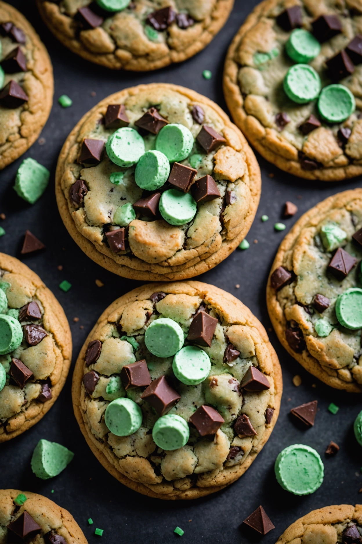 1. Andes Mint Chocolate Chip Cookies