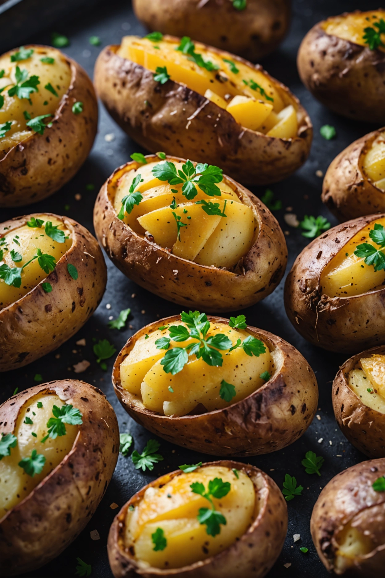 1. Baked Russet Potatoes