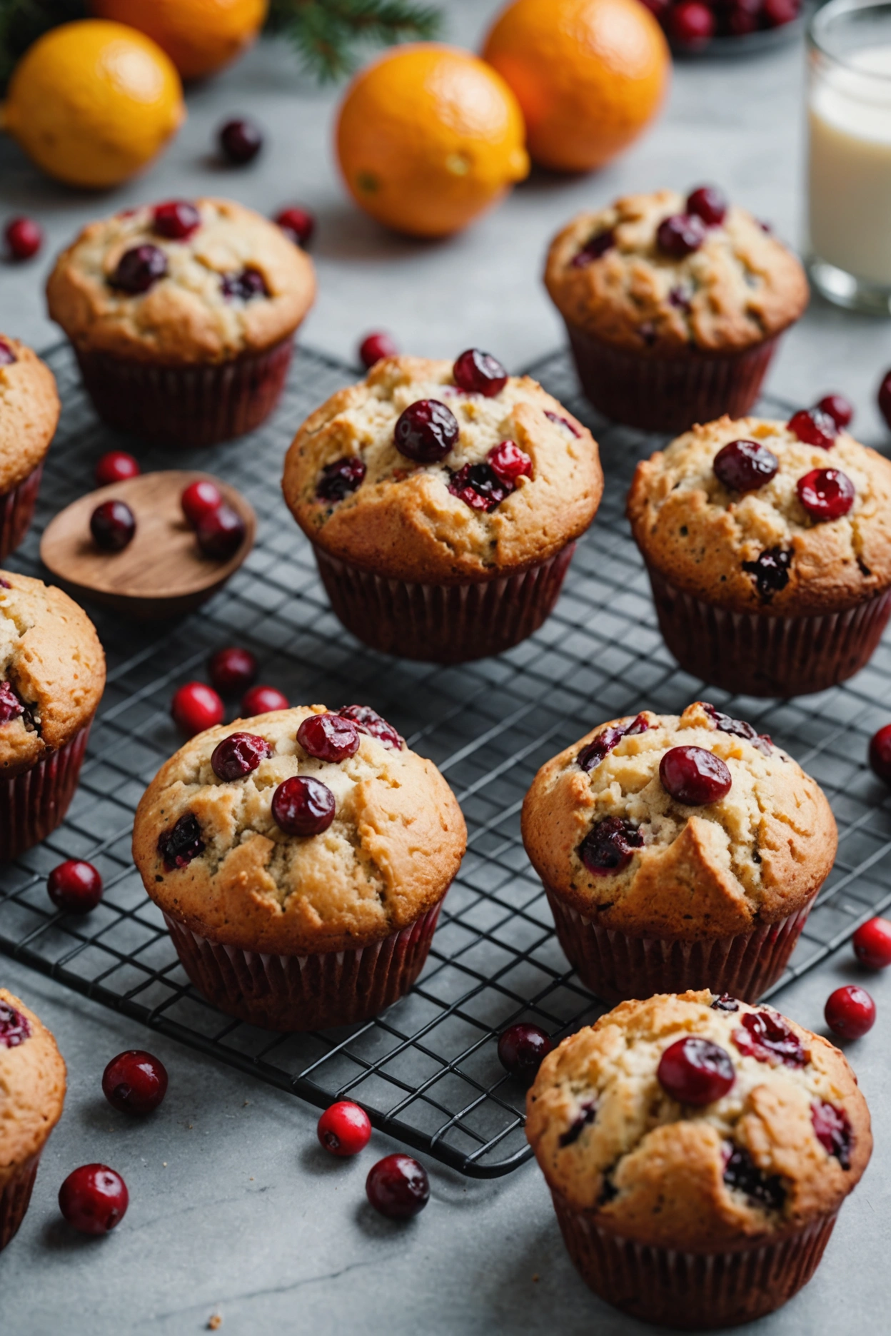 1. Cranberry Orange Muffins