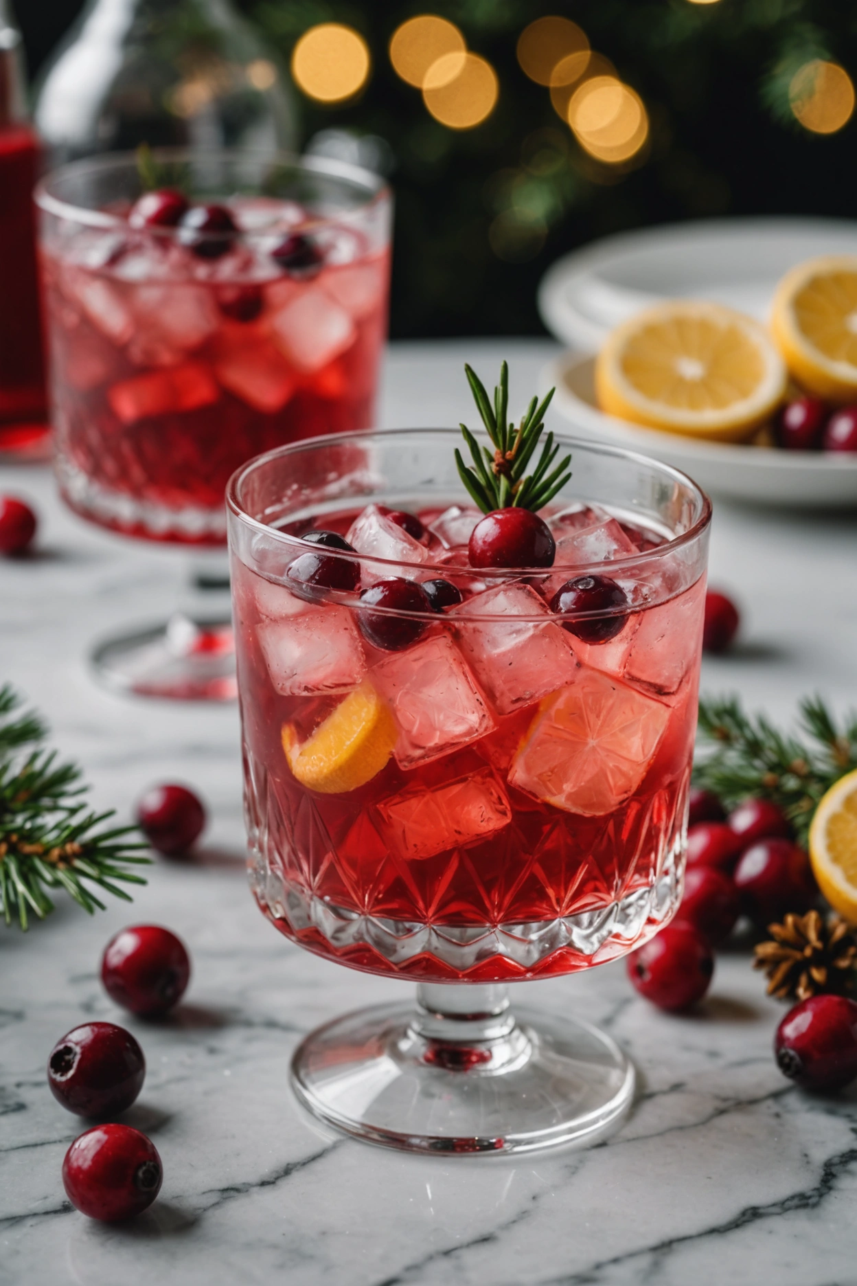 1. Cranberry Vodka Spritzer