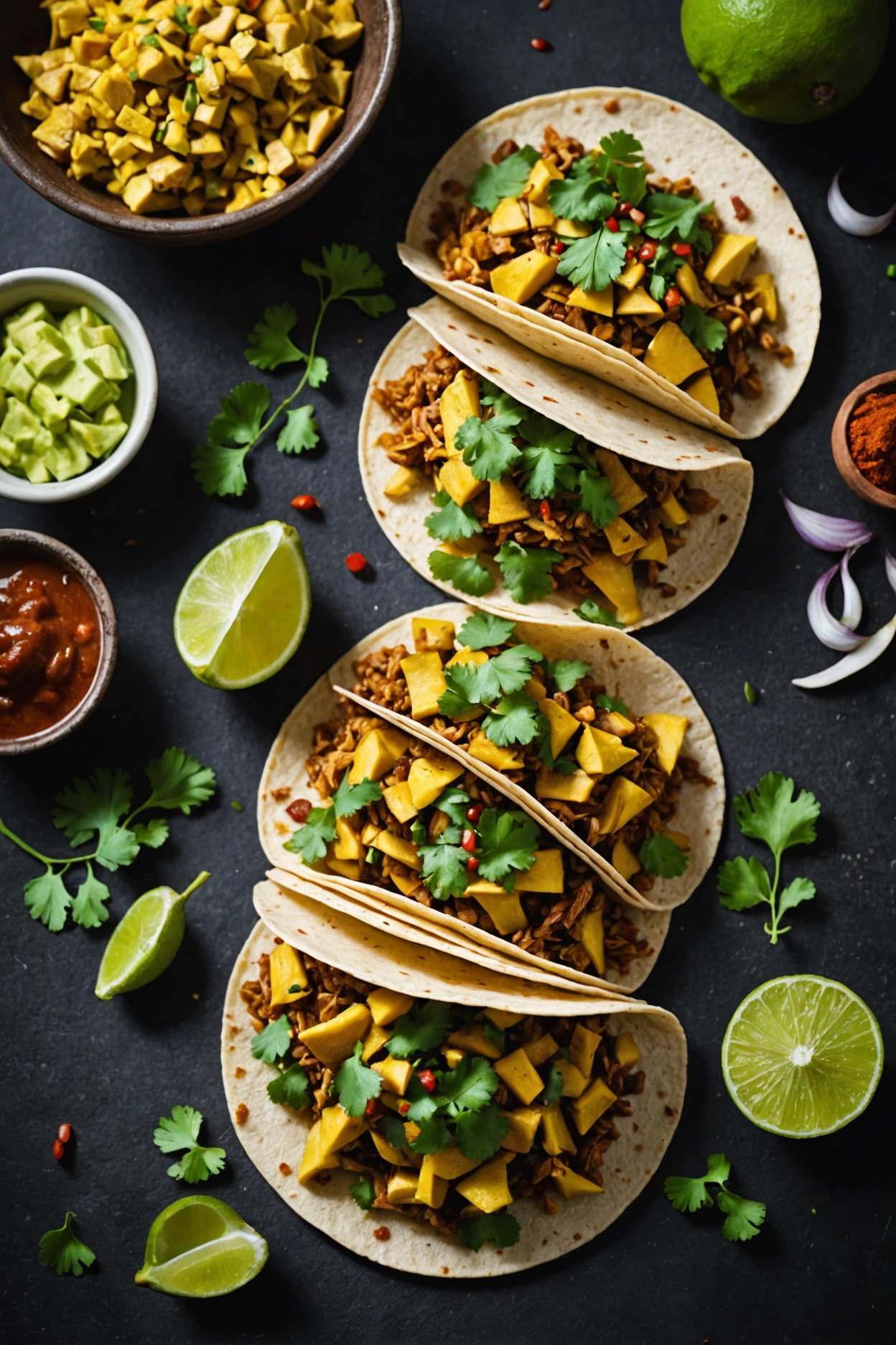 1. Jackfruit Tacos