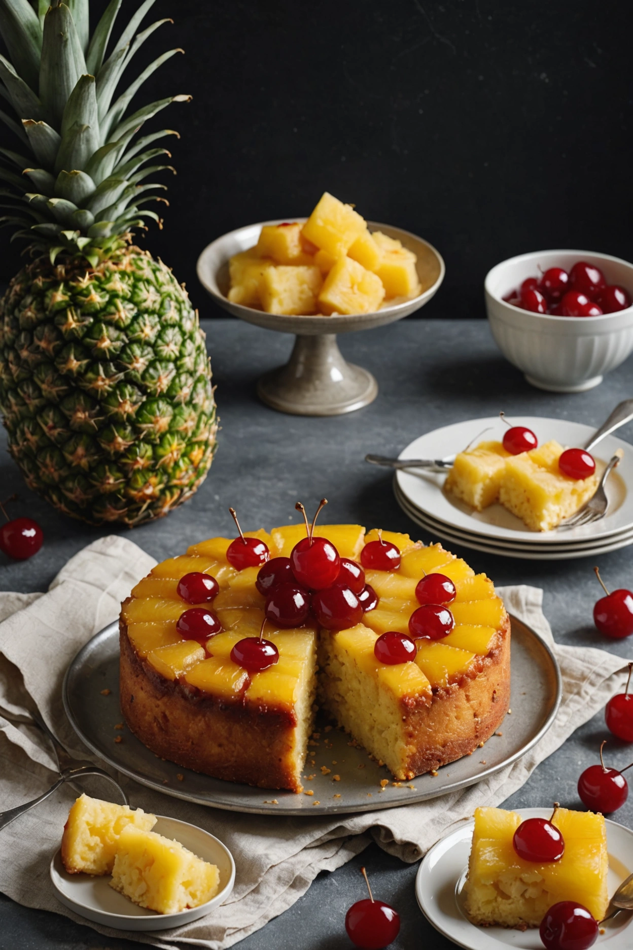 1. Pineapple Upside-Down Cake