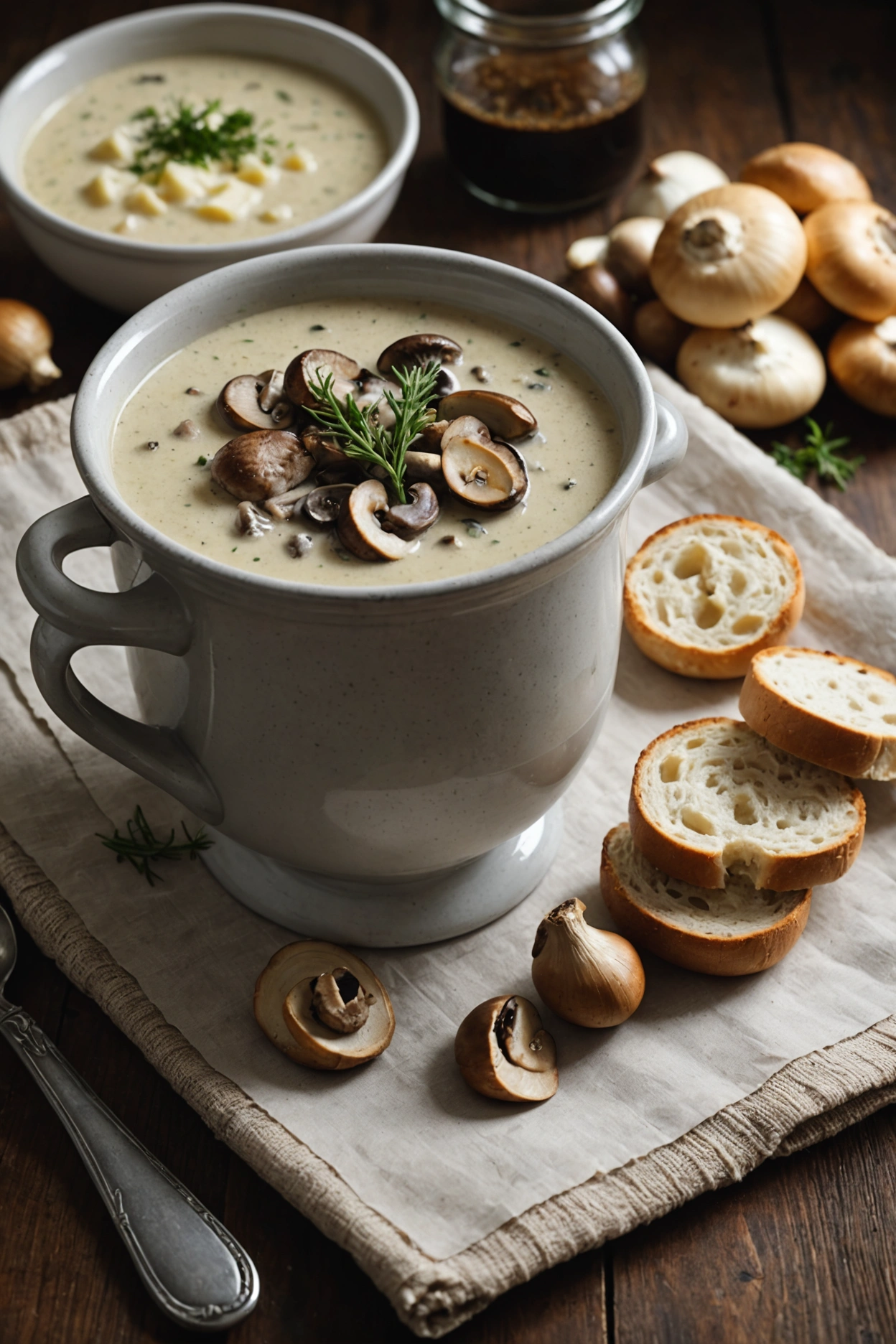 10. Cream of Mushroom Soup