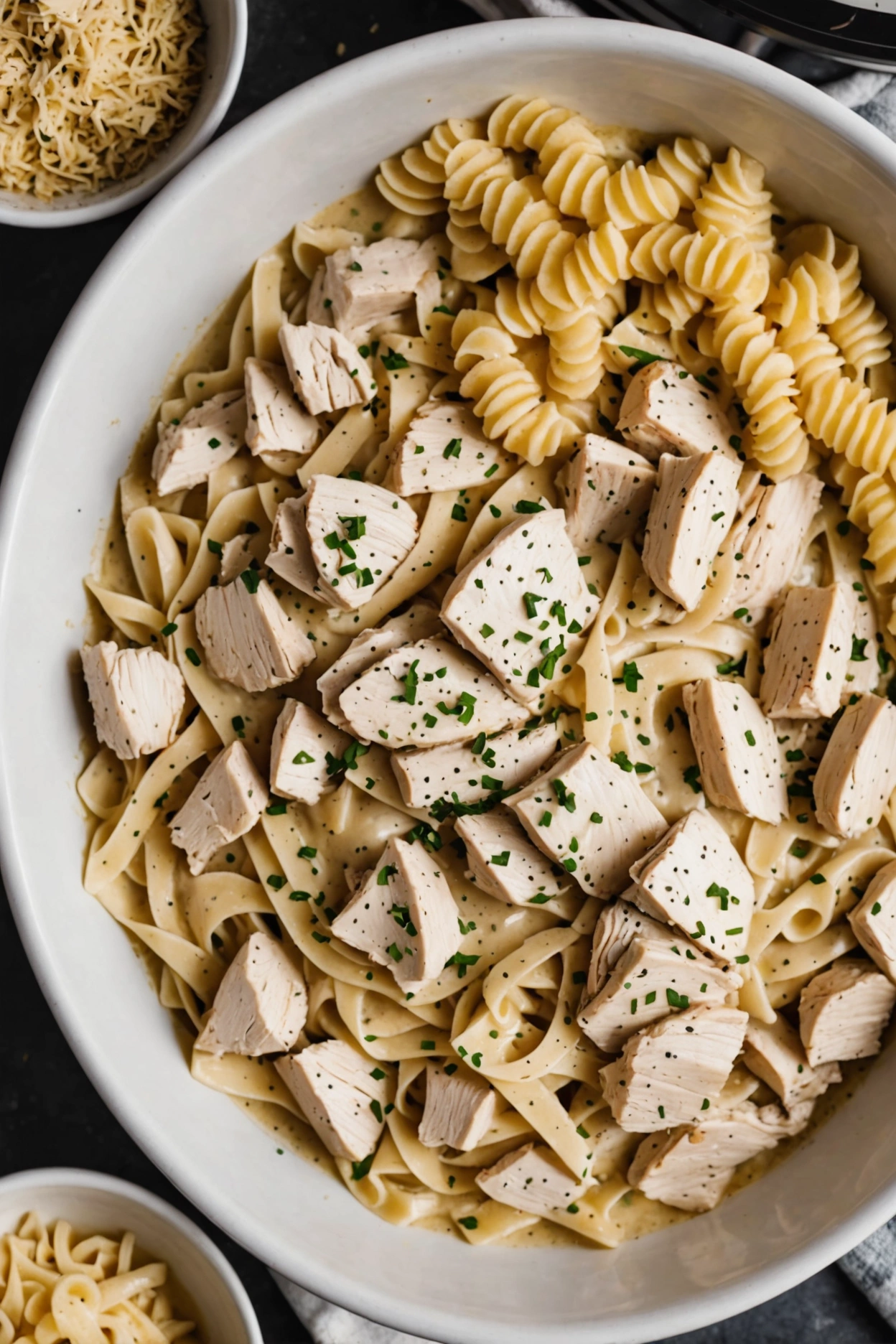 10. Crockpot Chicken Alfredo