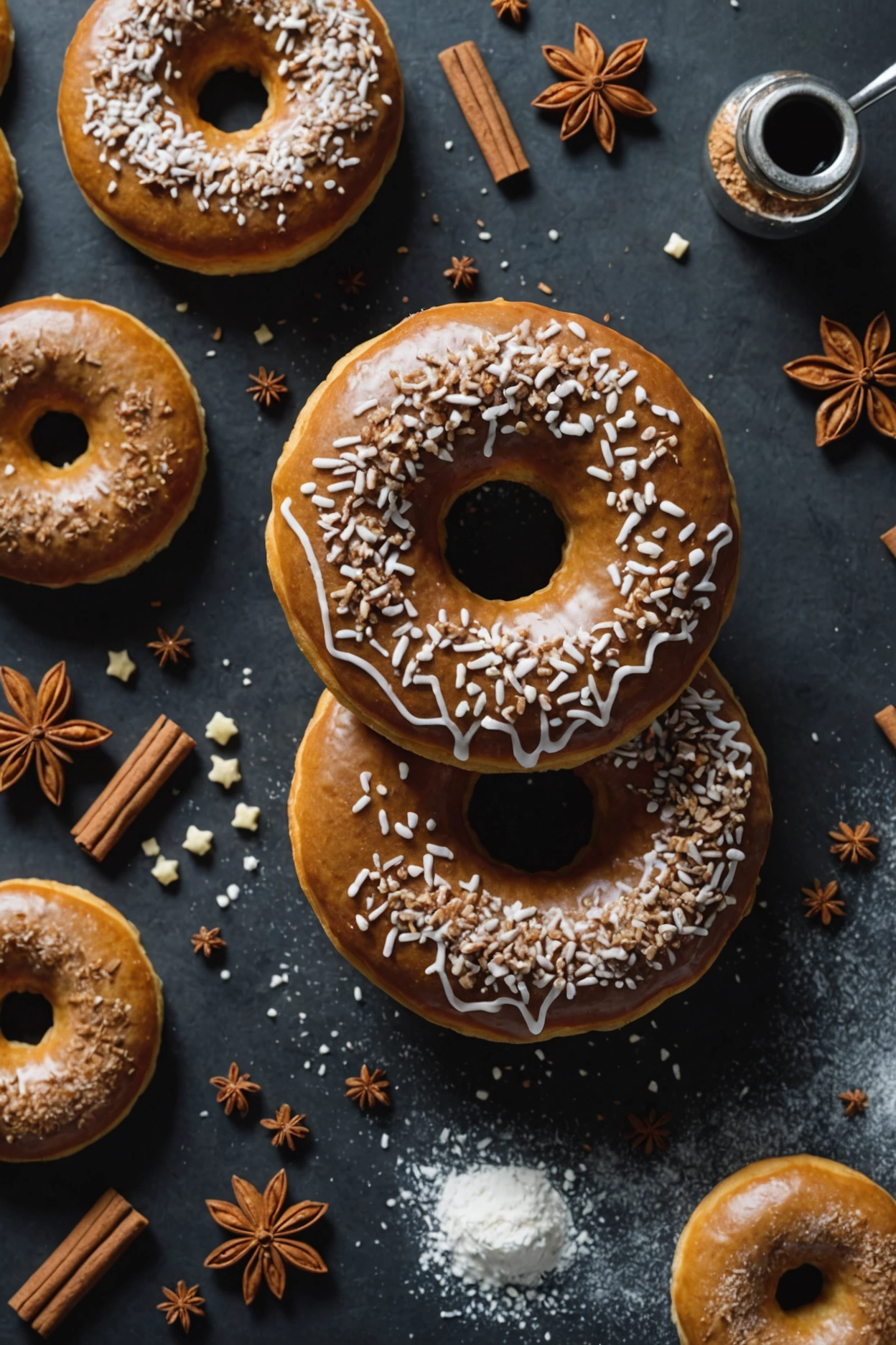 10. Gingerbread Donut