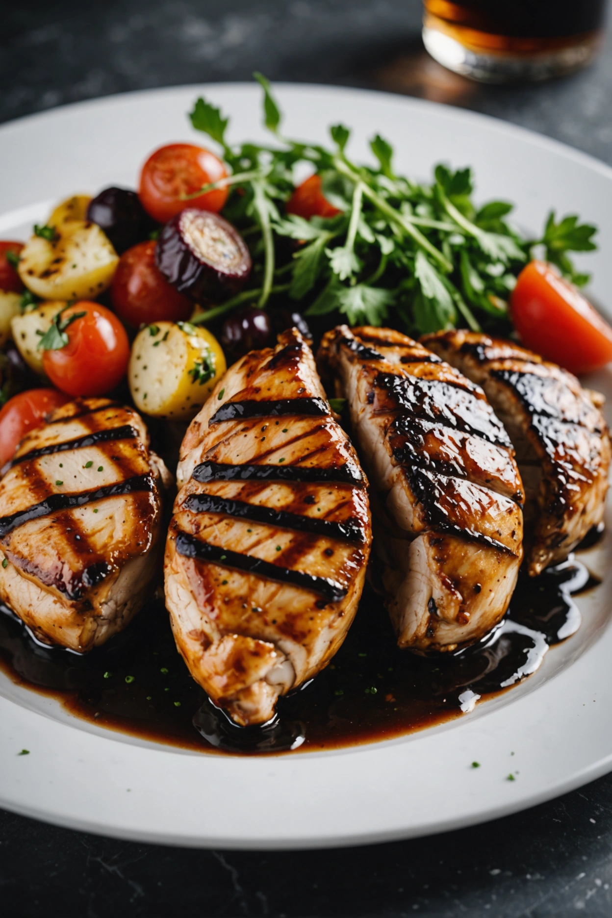 10. Grilled Balsamic Chicken