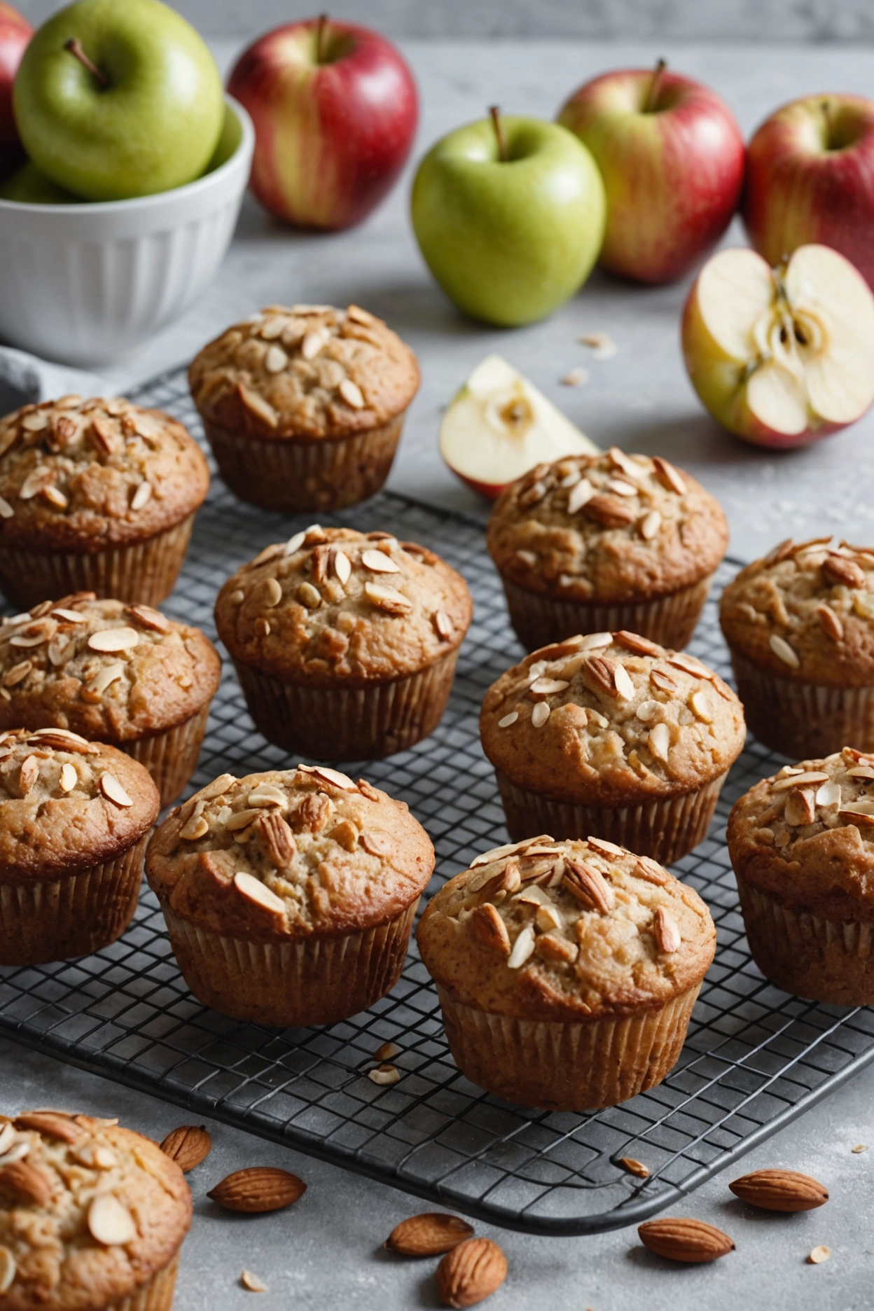 11. Apple Almond Muffins