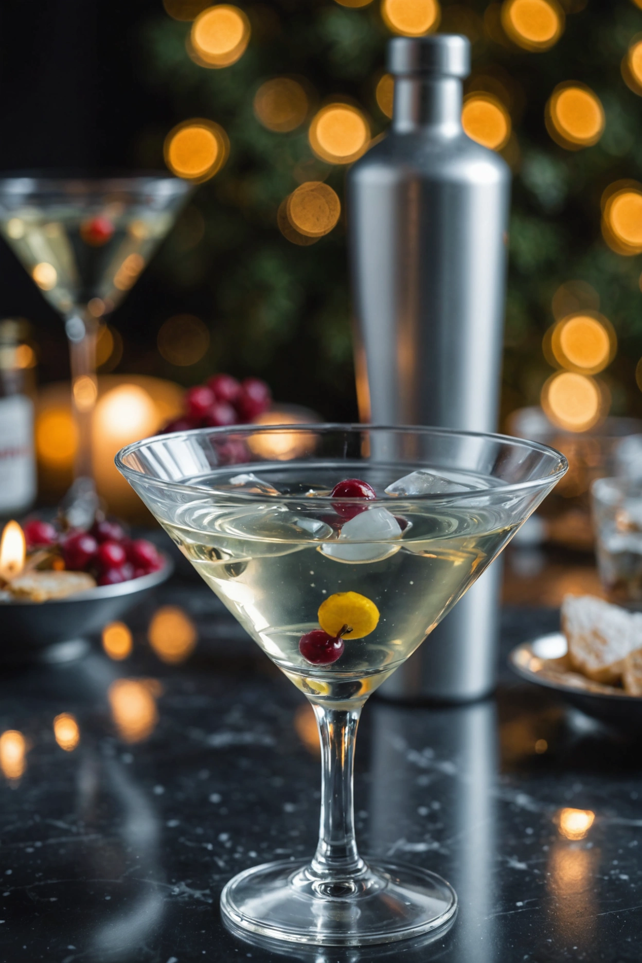 11. Winter Wonderland Vodka Martini