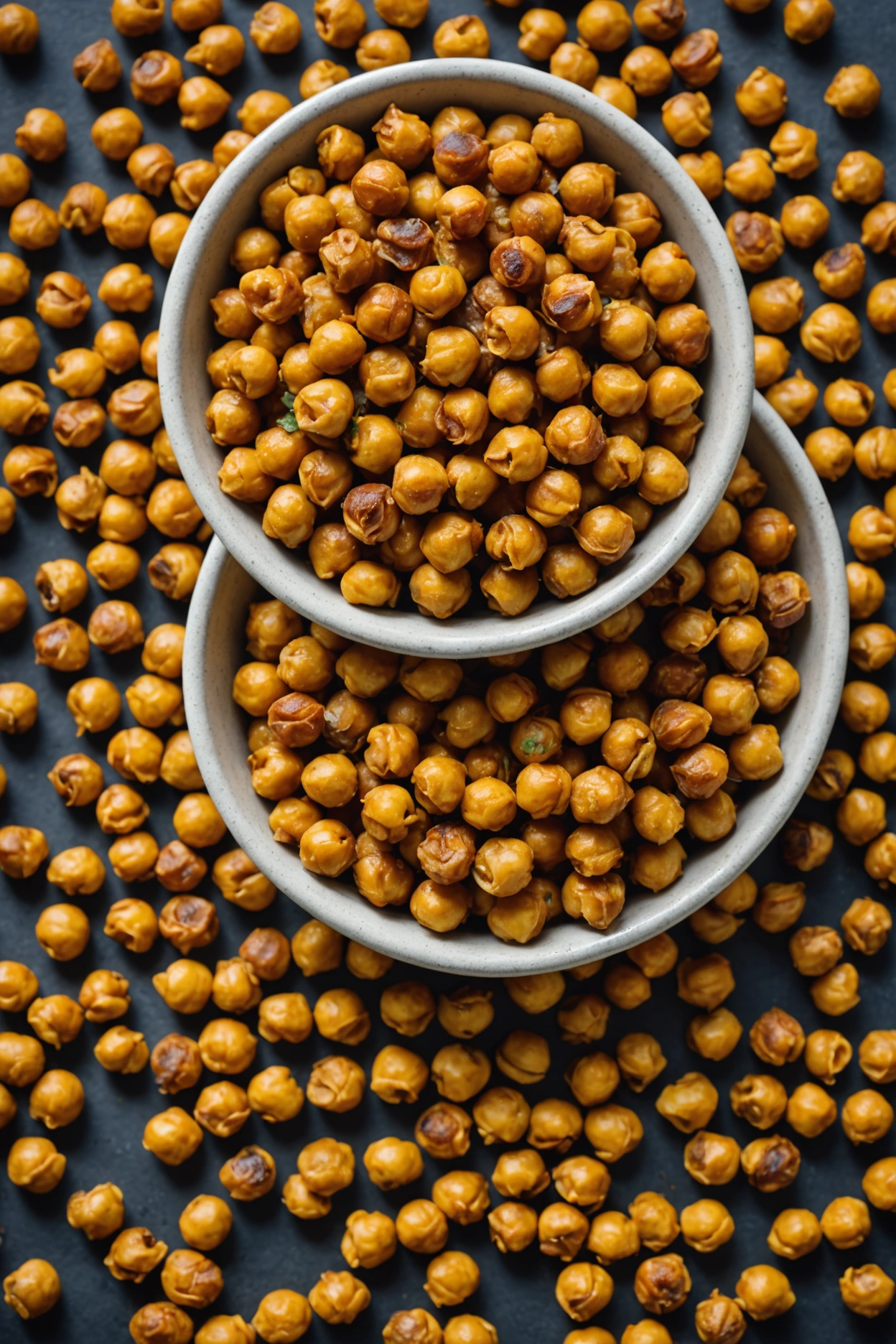 12. Curry Roasted Chickpeas