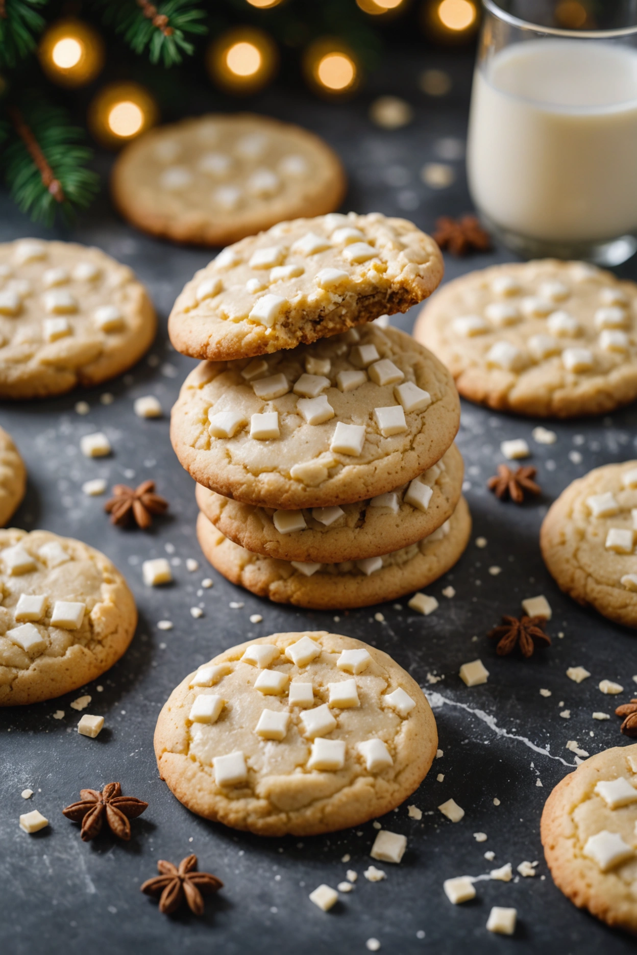 12. Eggnog Cookies