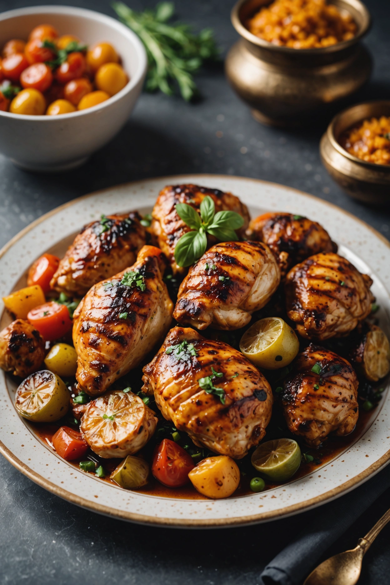 12. Moroccan Spiced Marinated Chicken