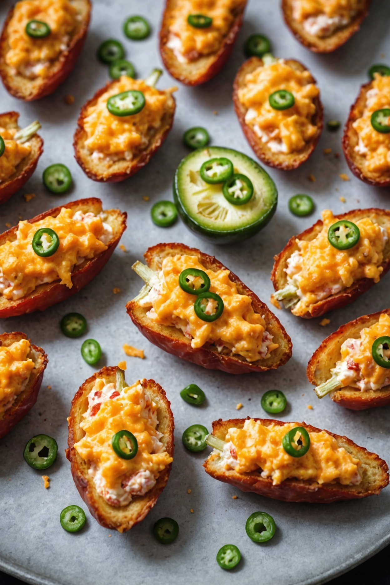 12. Pimento Cheese Keto Jalapeno Poppers