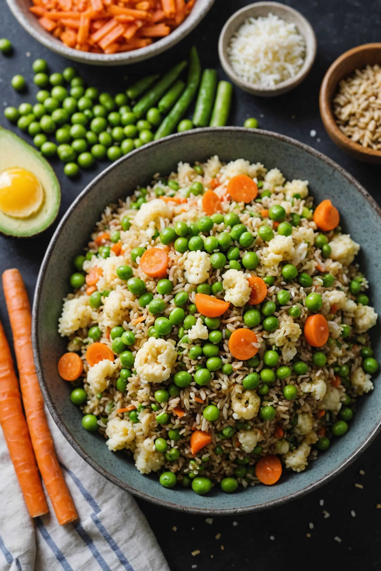 13. Cauliflower Fried Rice