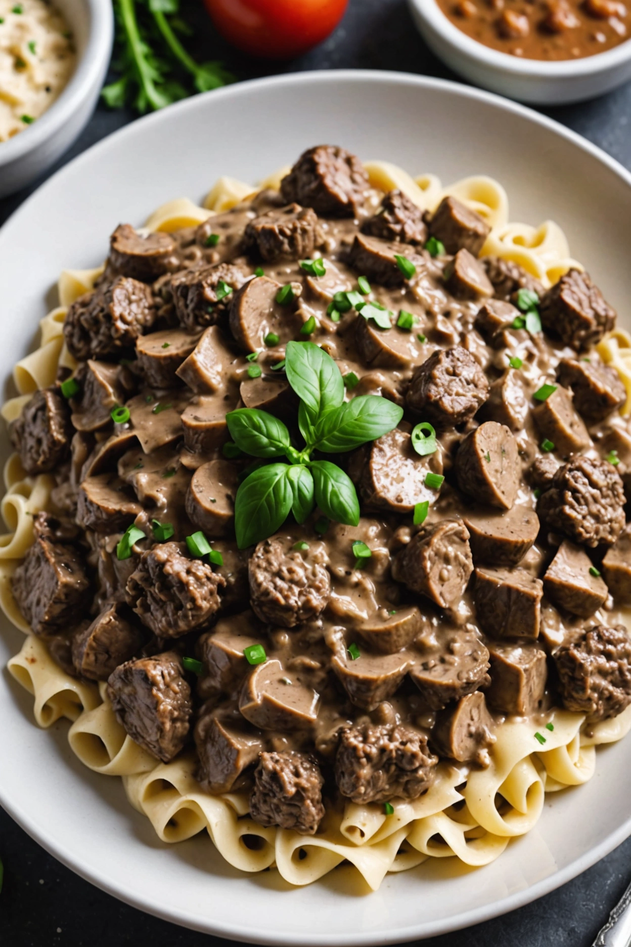 13. Keto Beef Stroganoff