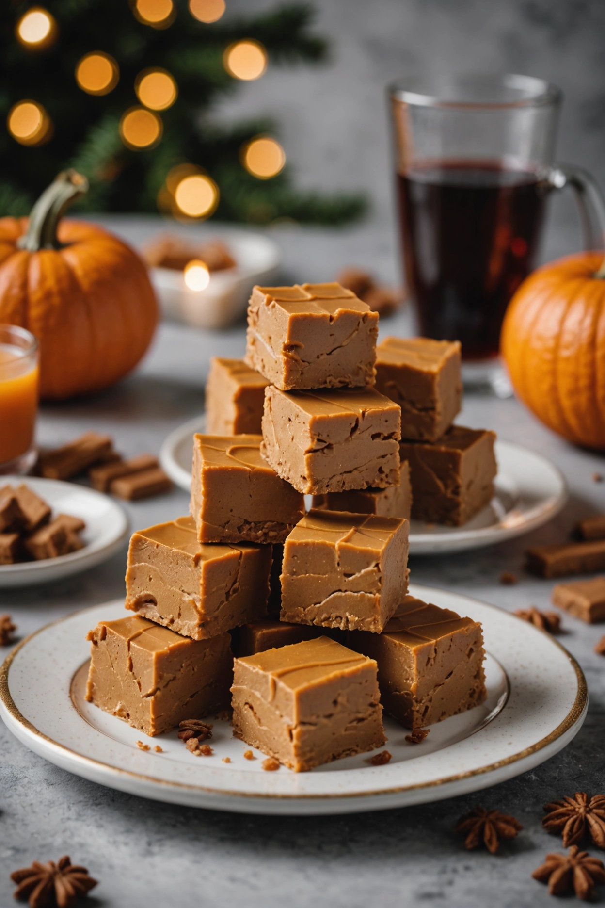 13. Pumpkin Spice Fudge