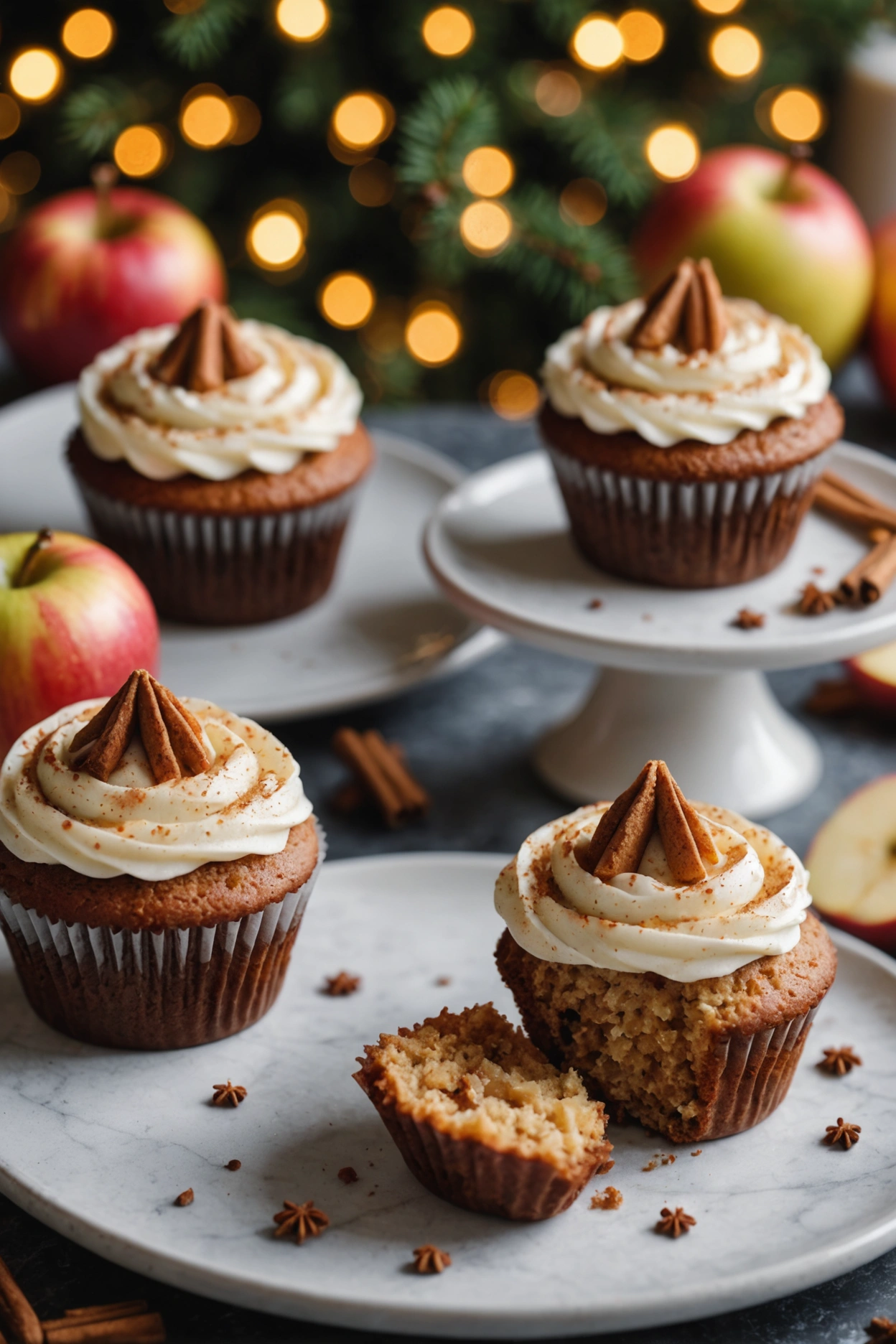 13. Spiced Apple Cider Cupcakes