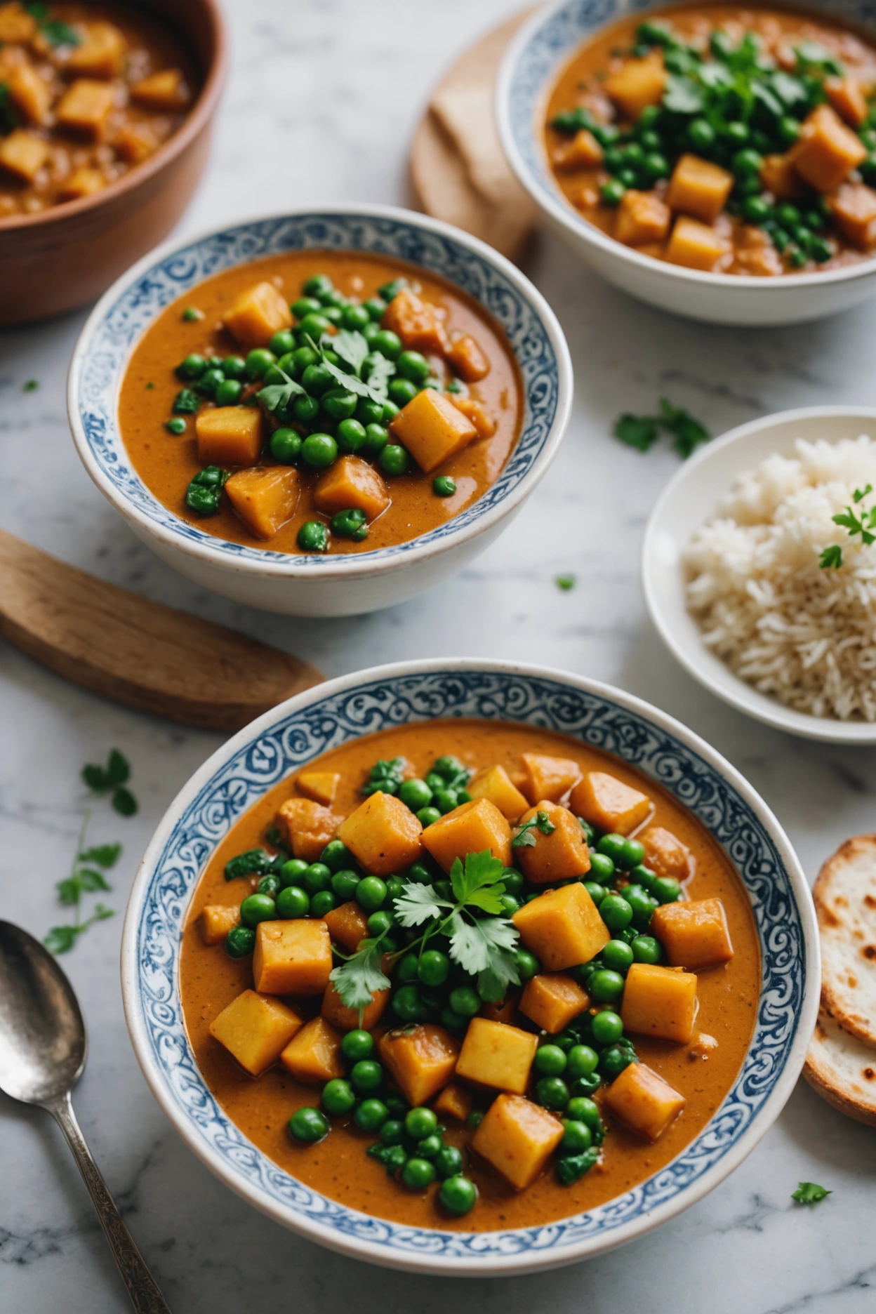 13. Turnip and Pea Curry