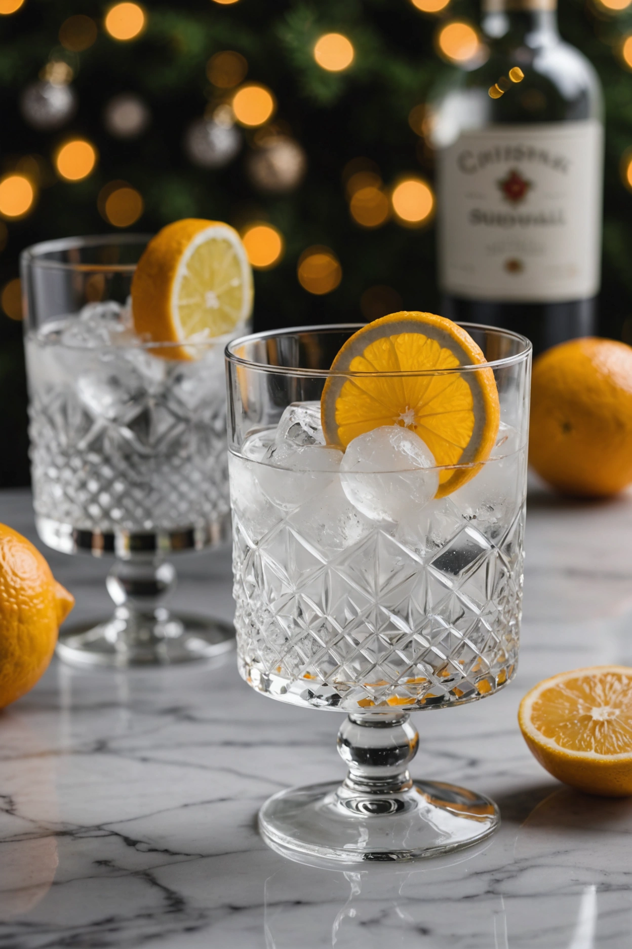 14. Citrus Vodka Snowball