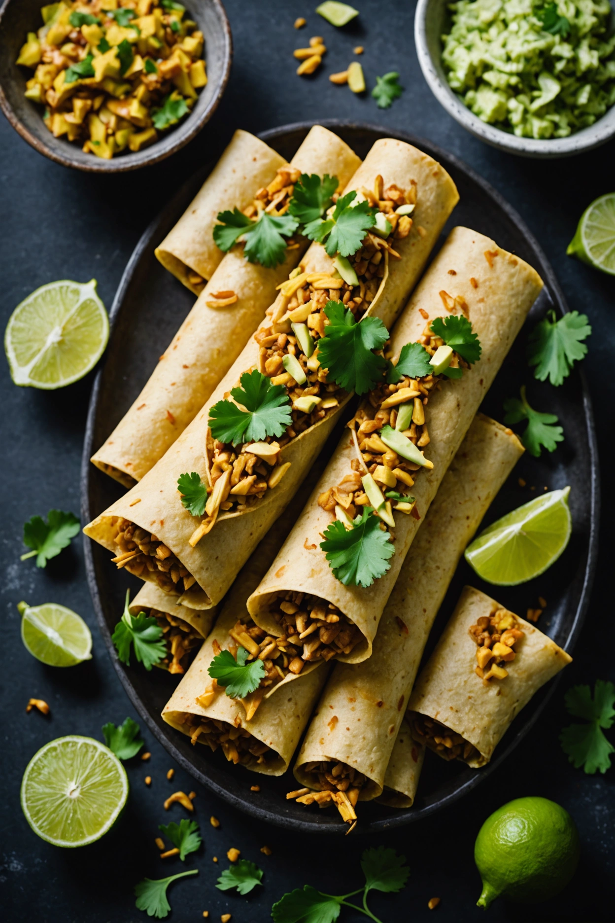 14. Jackfruit Flautas