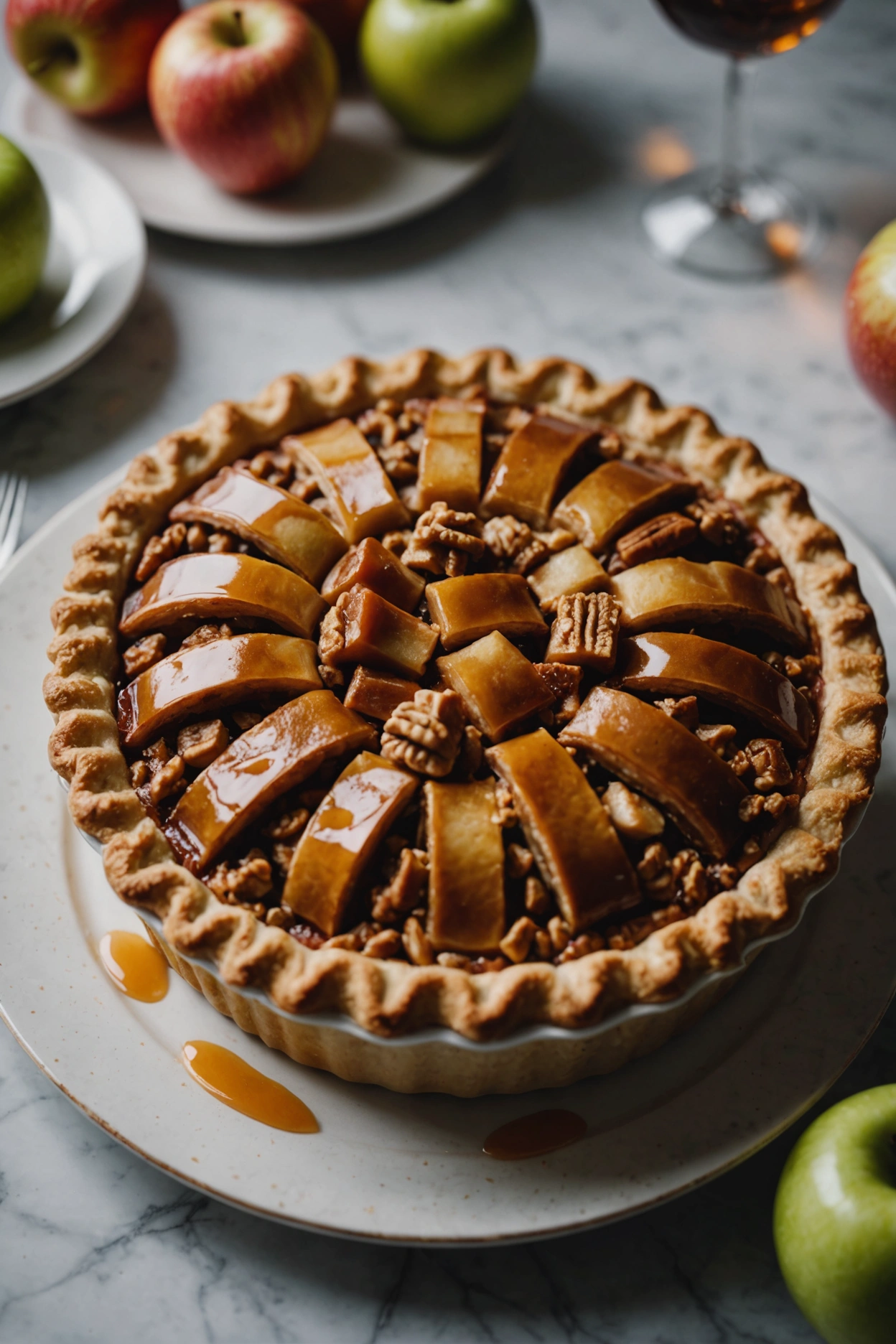 16. Caramel Apple Pie