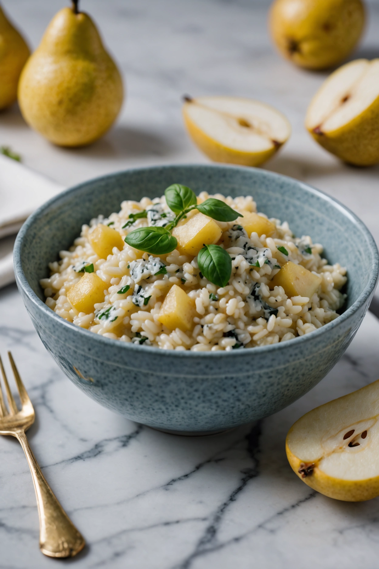 16. Gorgonzola and Pear Risotto