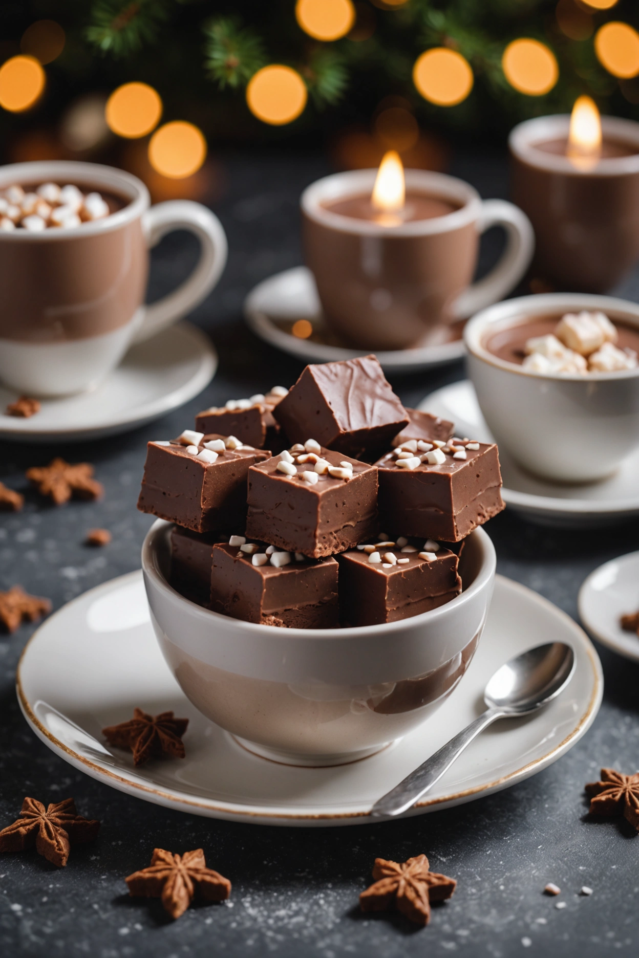 16. Hot Cocoa Fudge