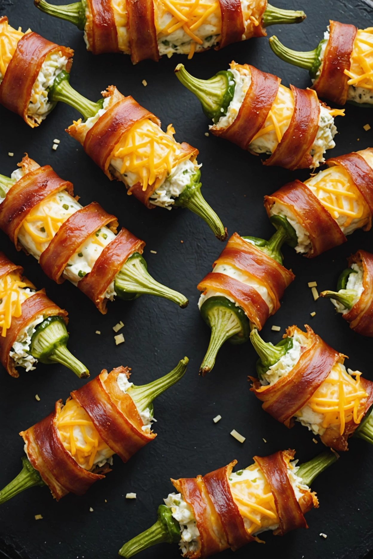 2. Bacon-Wrapped Keto Jalapeno Poppers