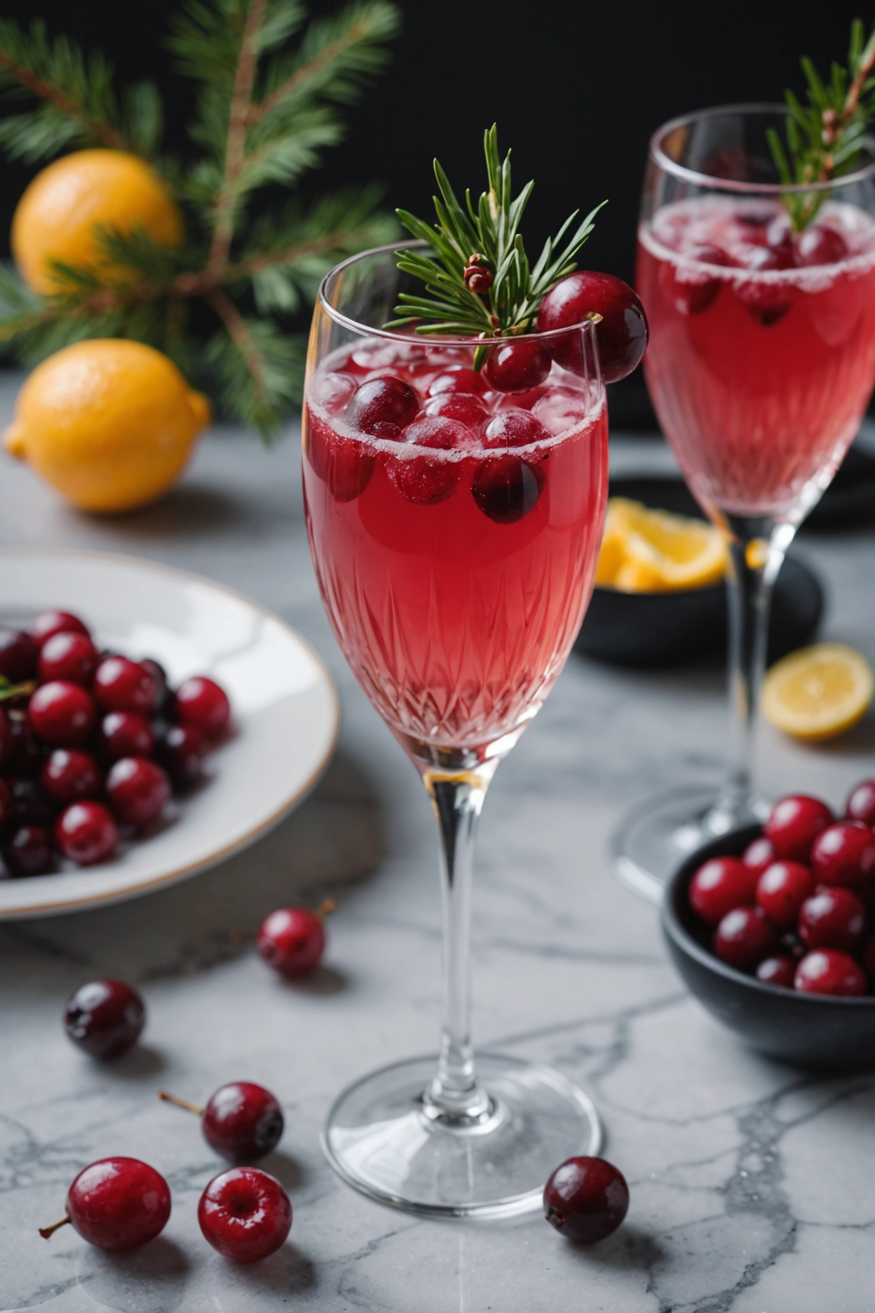 2. Cranberry Mimosa