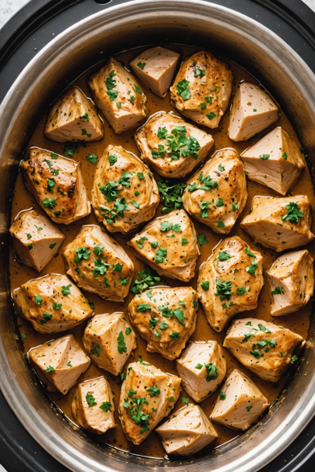 2. Crockpot Garlic Butter Chicken