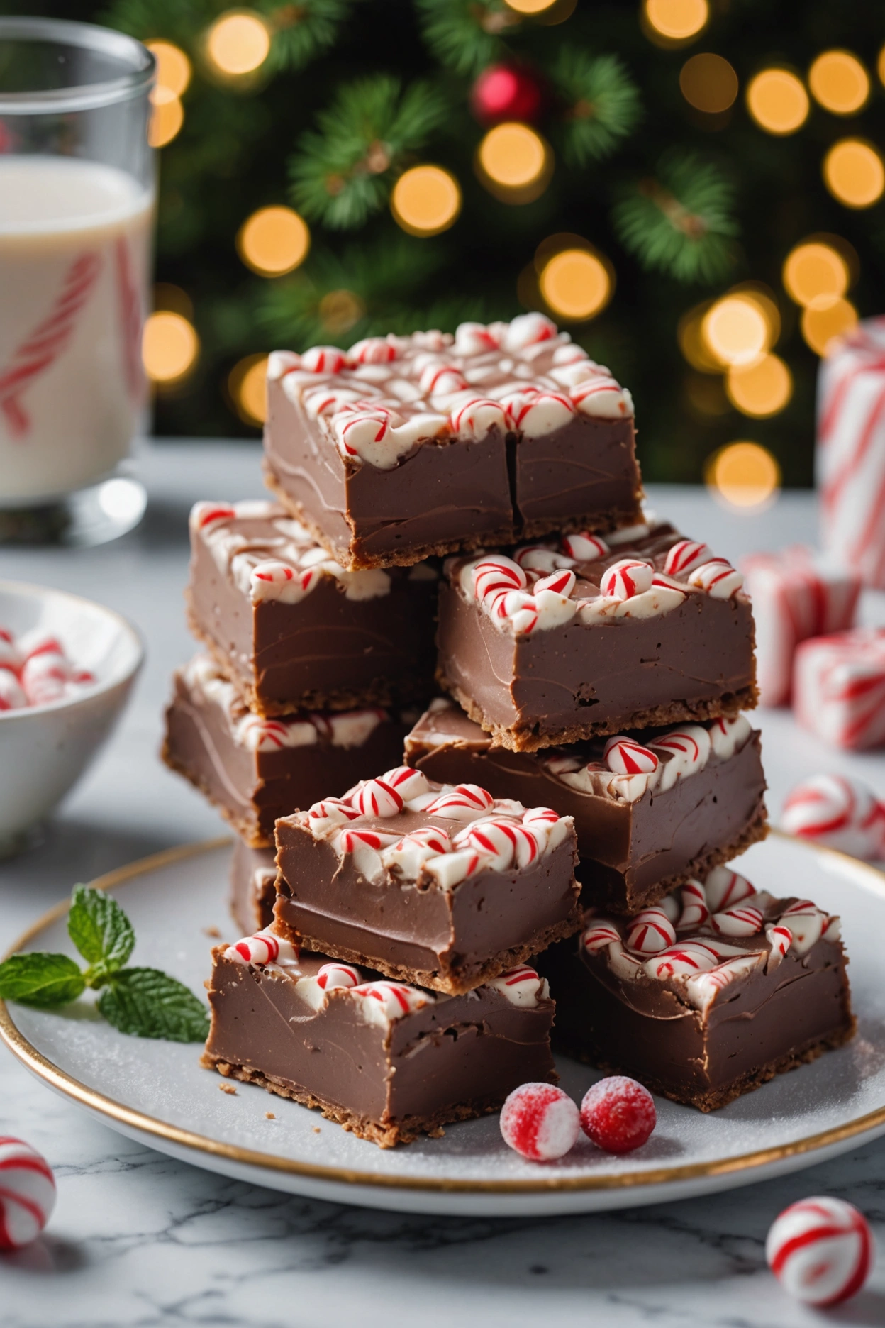 2. Peppermint Fudge