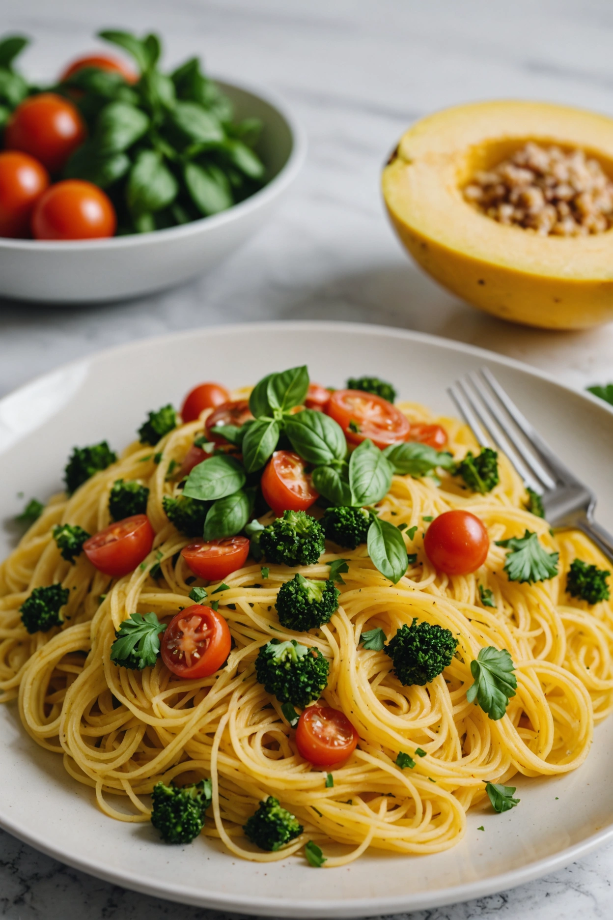 2. Spaghetti Squash Primavera